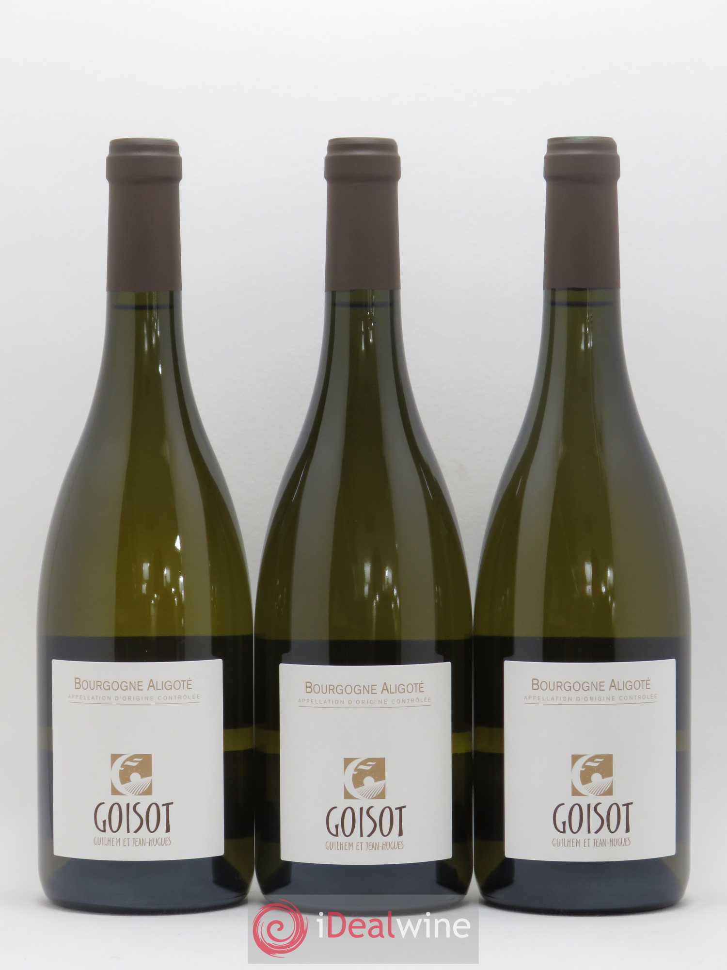 Bourgogne Aligoté Domaine Goisot (sans prix de réserve) 2018 - Posten von 3 Flaschen - 0