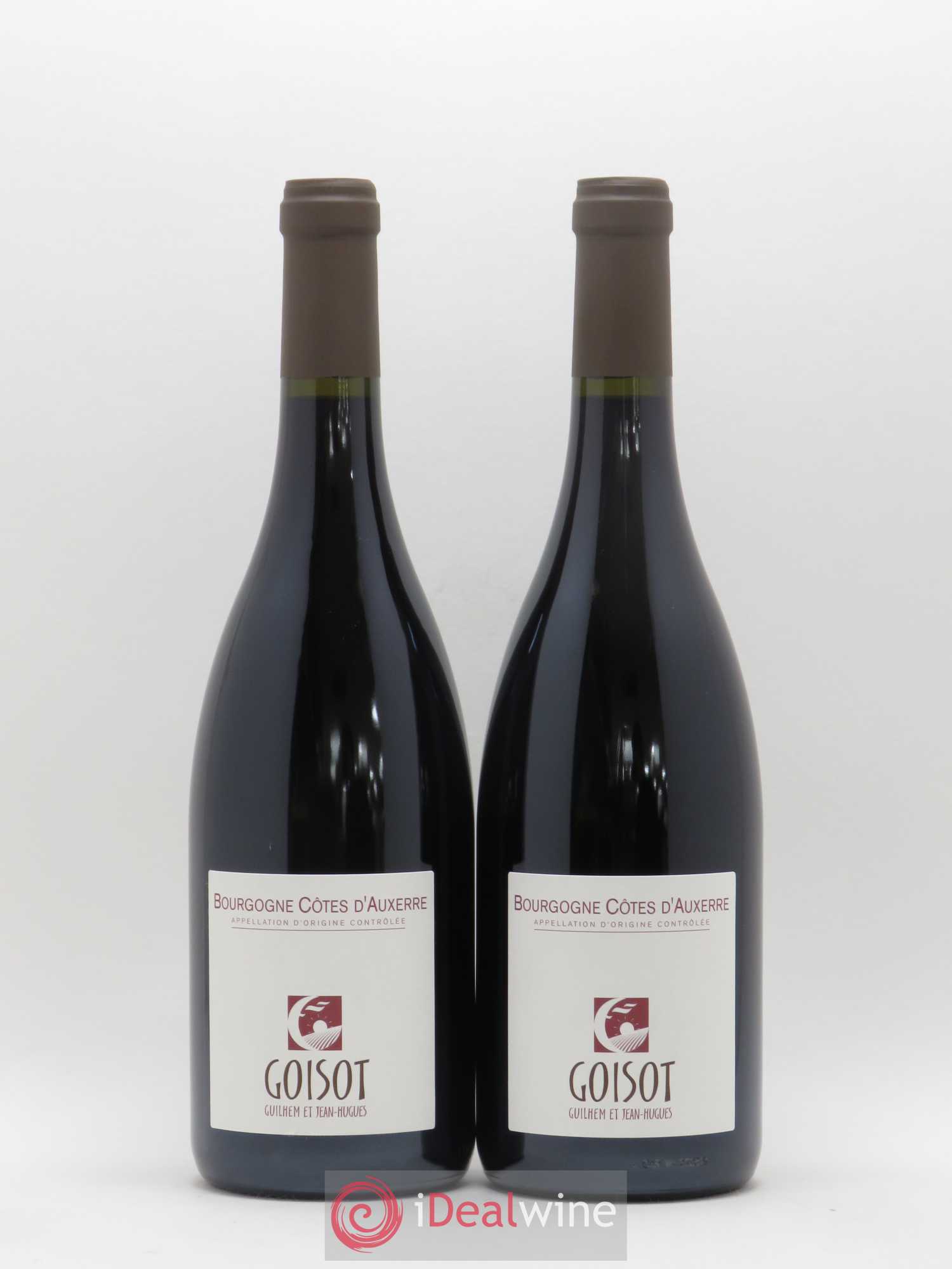 Bourgogne Côtes d'Auxerre Domaine Goisot (sans prix de réserve) 2018 - Posten von 2 Flaschen - 0