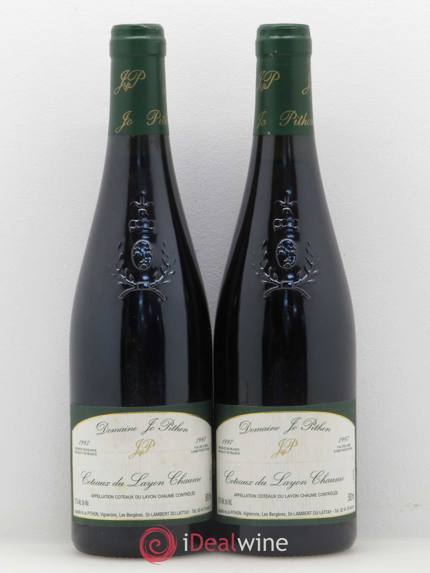 Coteaux du Layon 1997 - Lotto di 2 bottiglie - 0