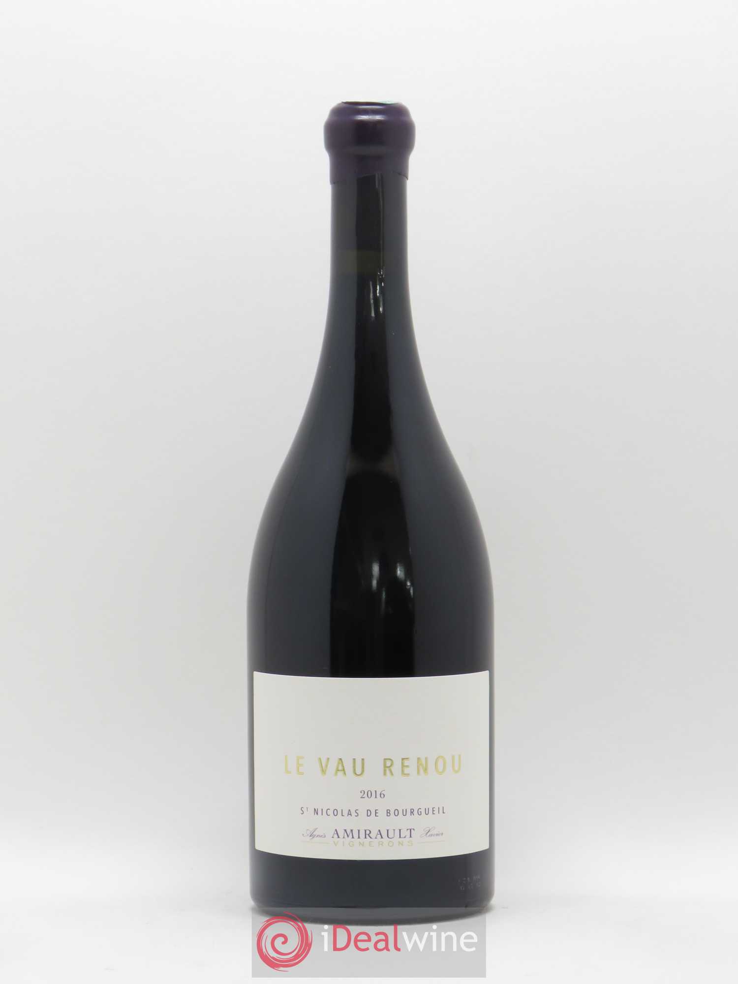 Saint-Nicolas de Bourgueil Le Vau Renou Domaine X. Amirault (sans prix de réserve) 2016 - Posten von 1 Flasche - 0
