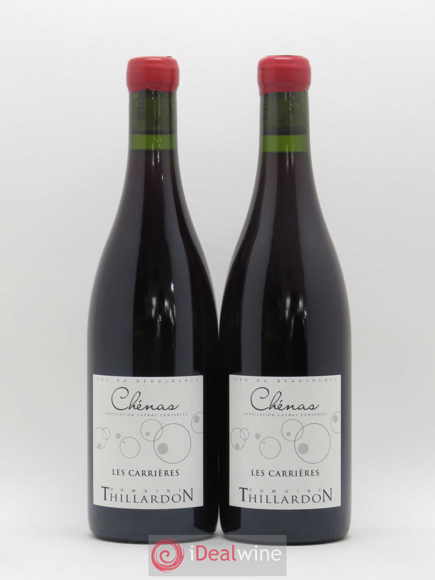 Chénas Les Carrières Domaine Thillardon (sans prix de réserve) 2018 - Lot de 2 bouteilles - 0
