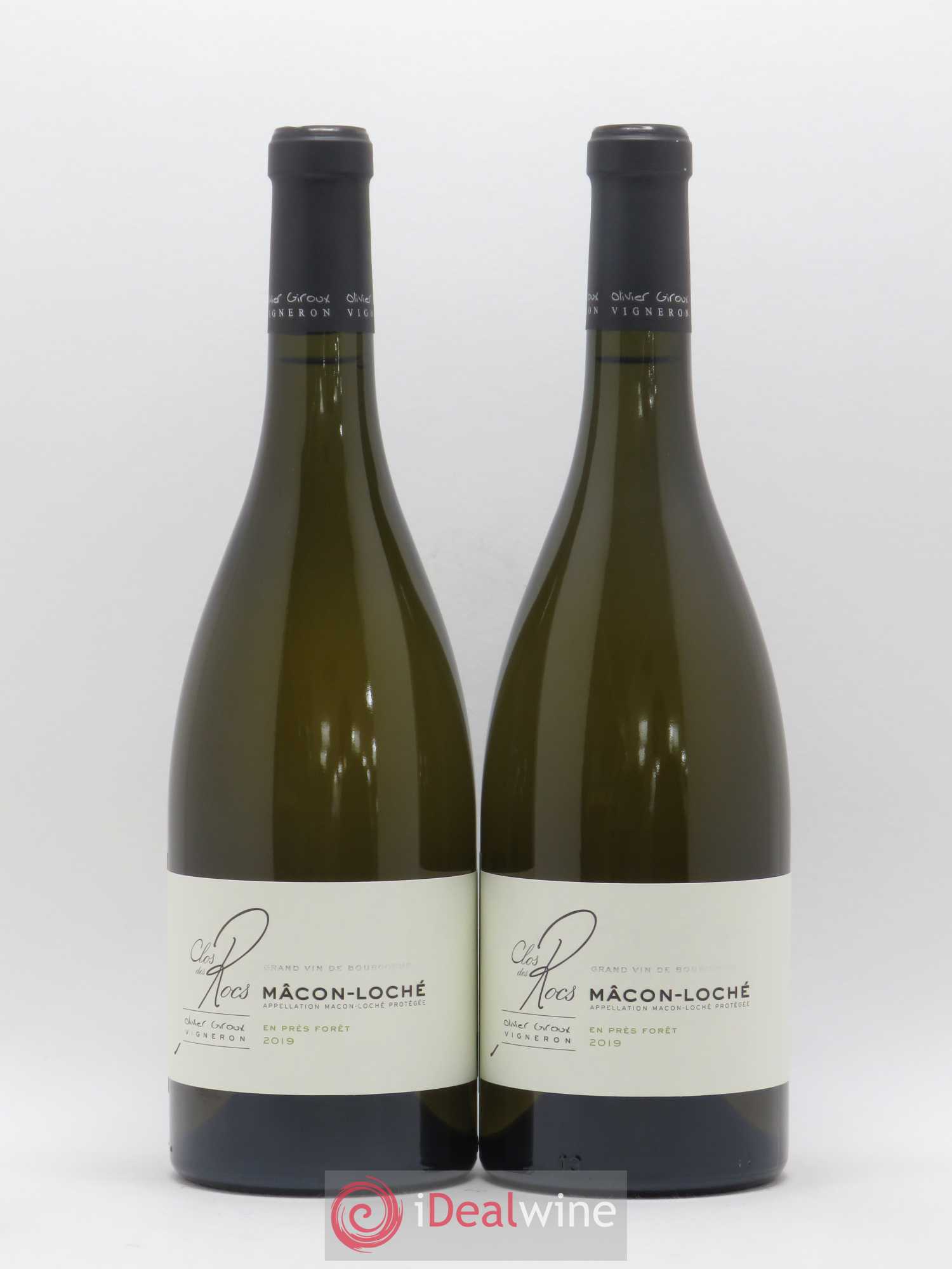 Mâcon-Loché En Prés Forêts Le Clos des Rocs (Domaine) (senza prezzo di riserva) 2019 - Lotto di 2 bottiglie - 0