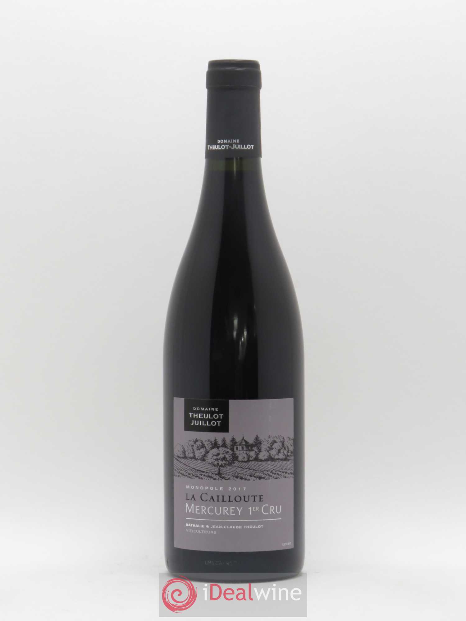 Mercurey 1er Cru La Cailloute Domaine Theulot Juillot 2017 - Posten von 1 Flasche - 0