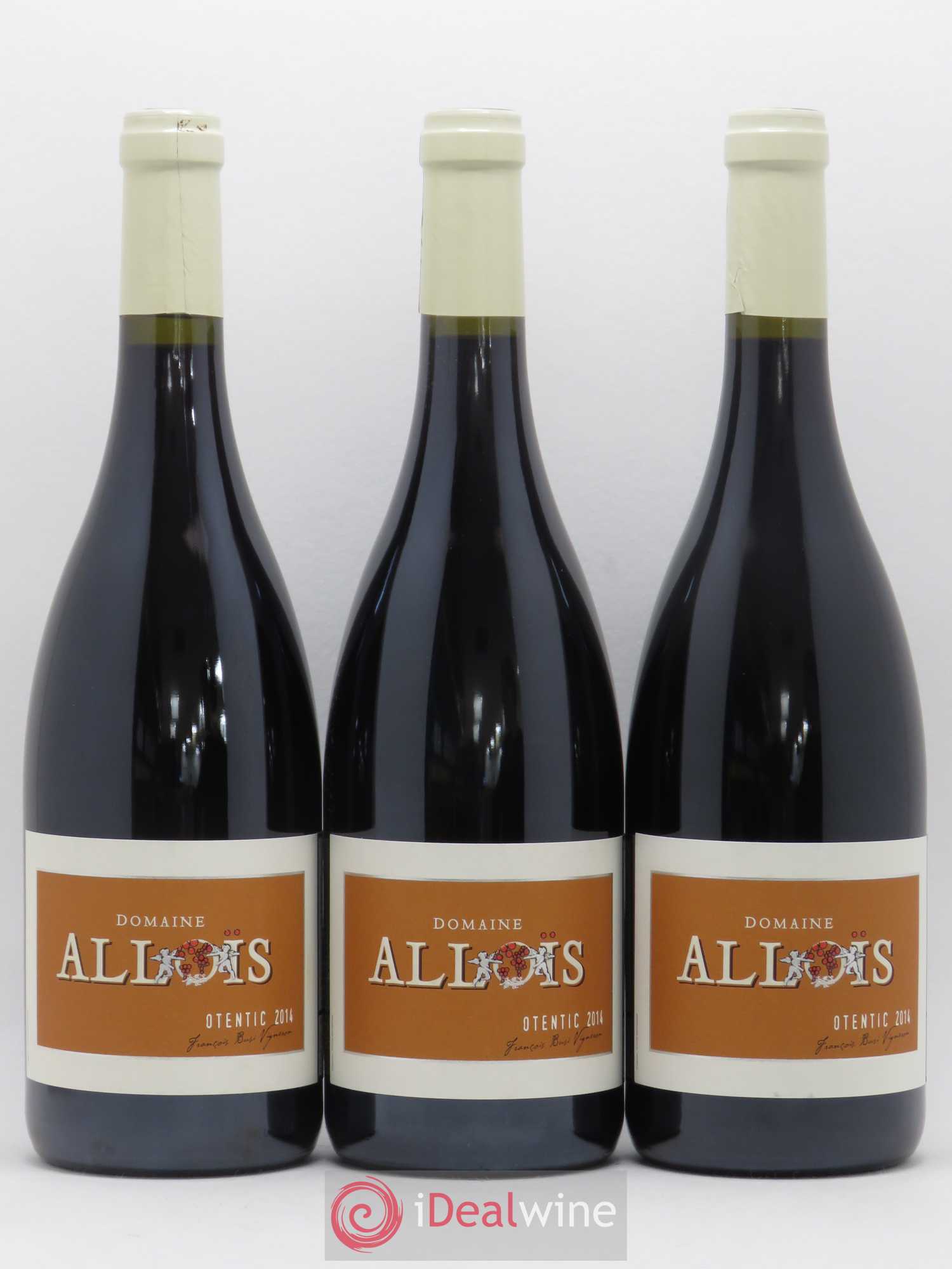 Ventoux Otentic Alloïs (sans prix de réserve) 2014 - Posten von 3 Flaschen - 0