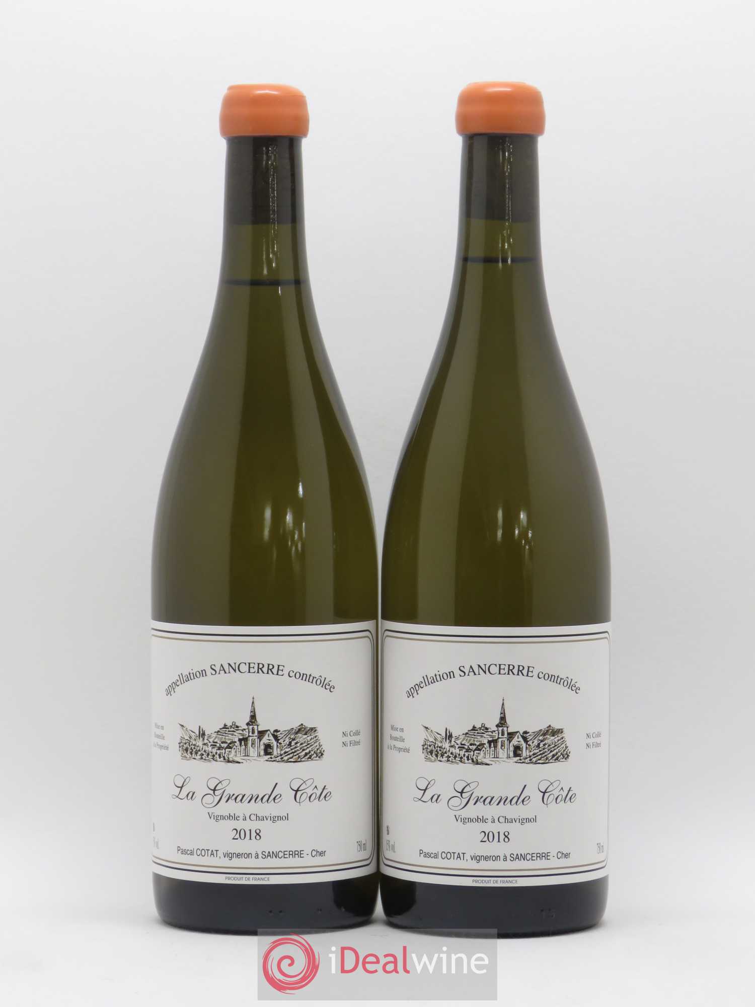 Sancerre La Grande Côte Pascal Cotat 2018 - Lot de 2 bouteilles - 0
