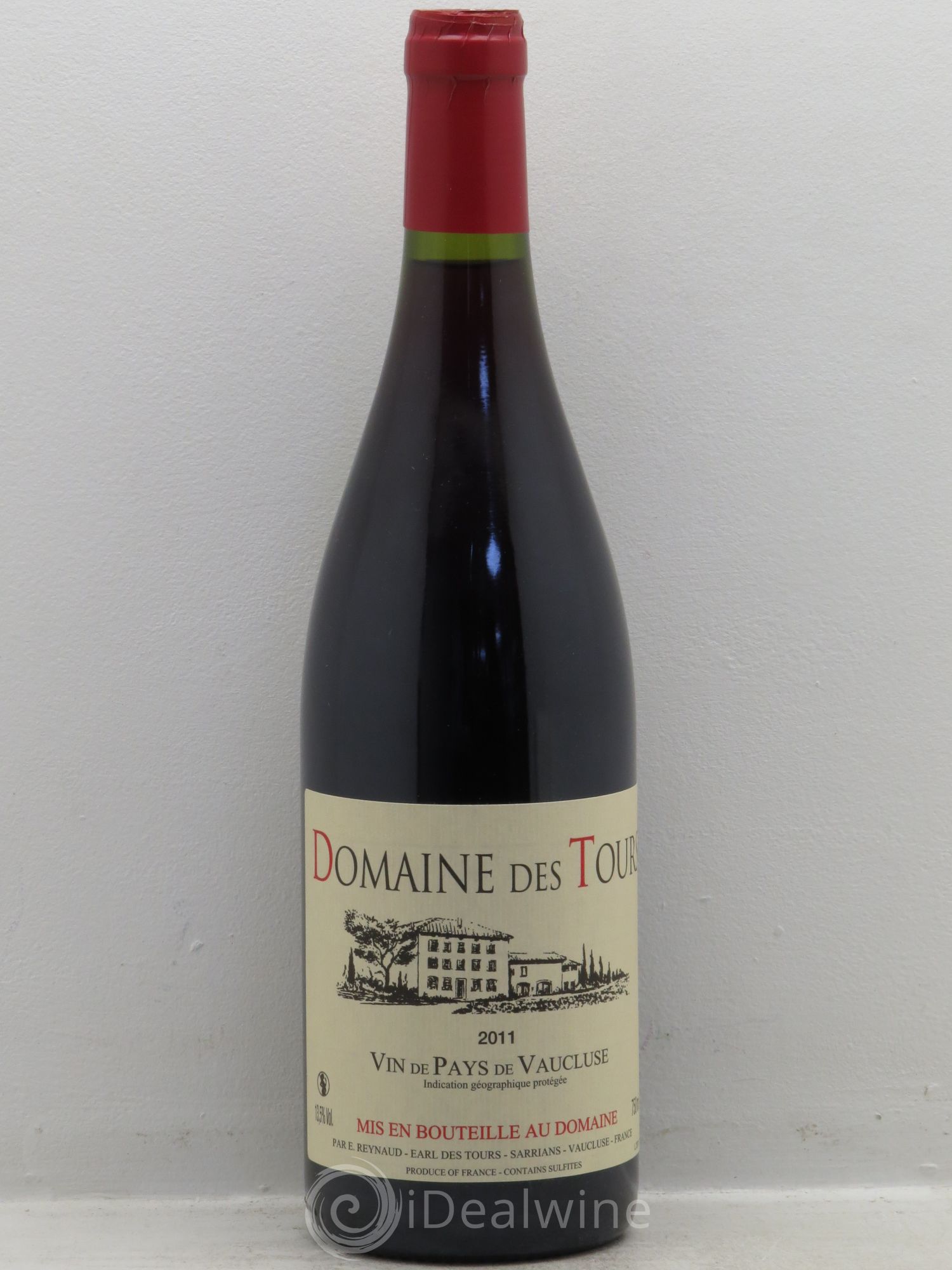 Divers VdP du Vaucluse Domaine des Tours 2011 - Posten von 6 Flaschen - 0