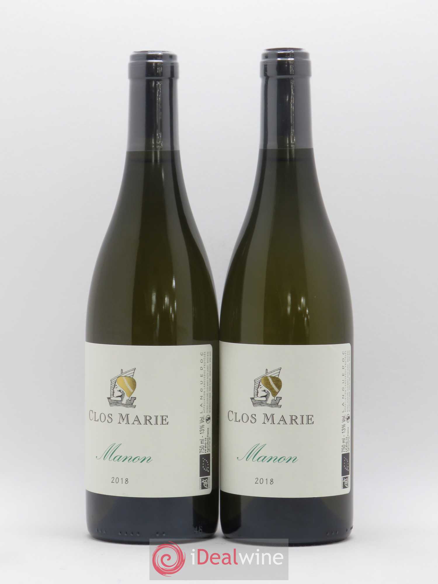 Coteaux du Languedoc Cuvée Manon Clos Marie (sans prix de réserve) (sans prix de réserve) 2018 - Posten von 2 Flaschen - 0