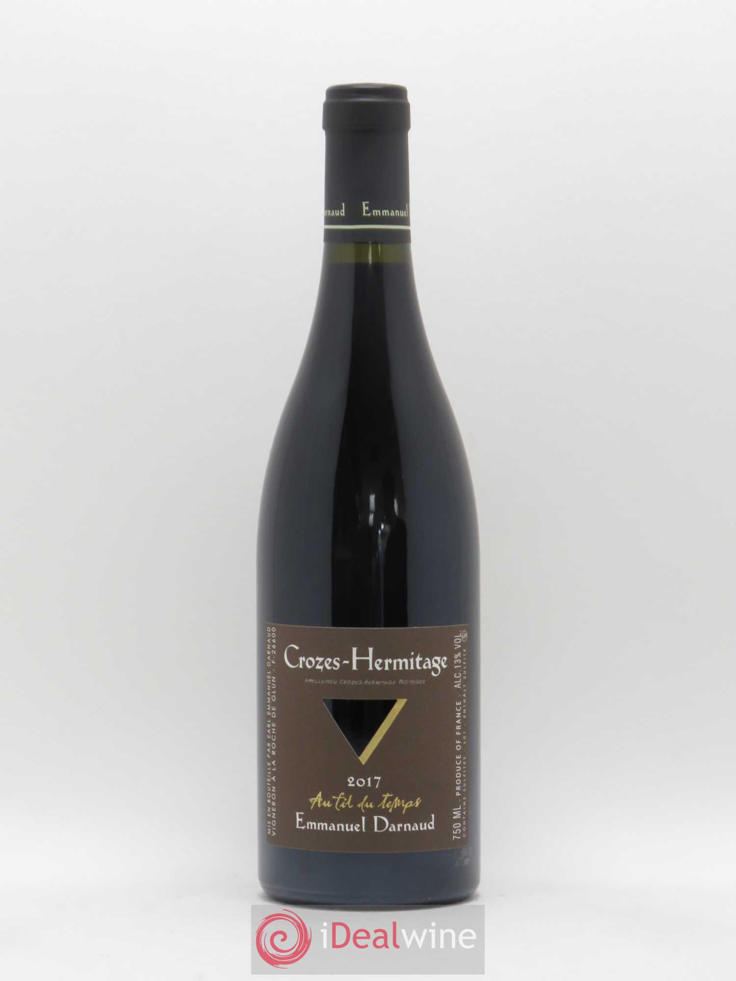 Crozes-Hermitage Au Fil du Temps Emmanuel Darnaud (sans prix de réserve) 2017 - Posten von 1 Flasche - 0