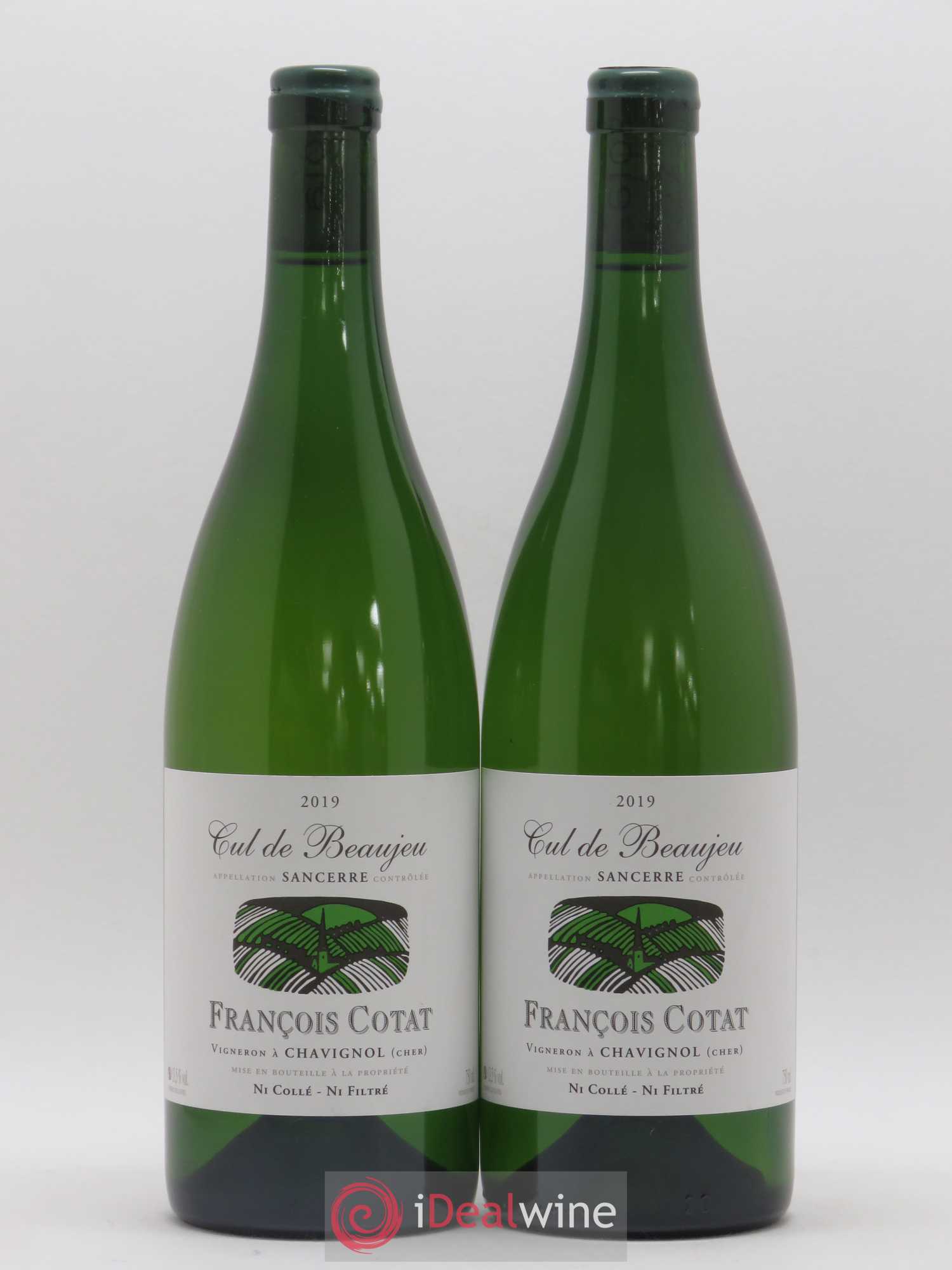 Sancerre Les Culs de Beaujeu François Cotat 2019 - Lot de 2 bouteilles - 0