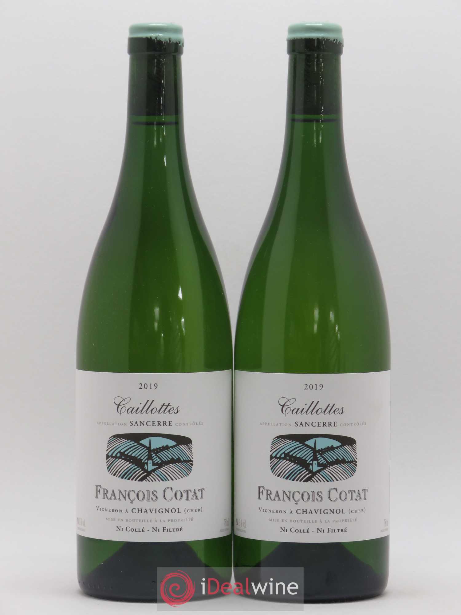 Sancerre Les Caillottes François Cotat 2019 - Lot de 2 bouteilles - 0