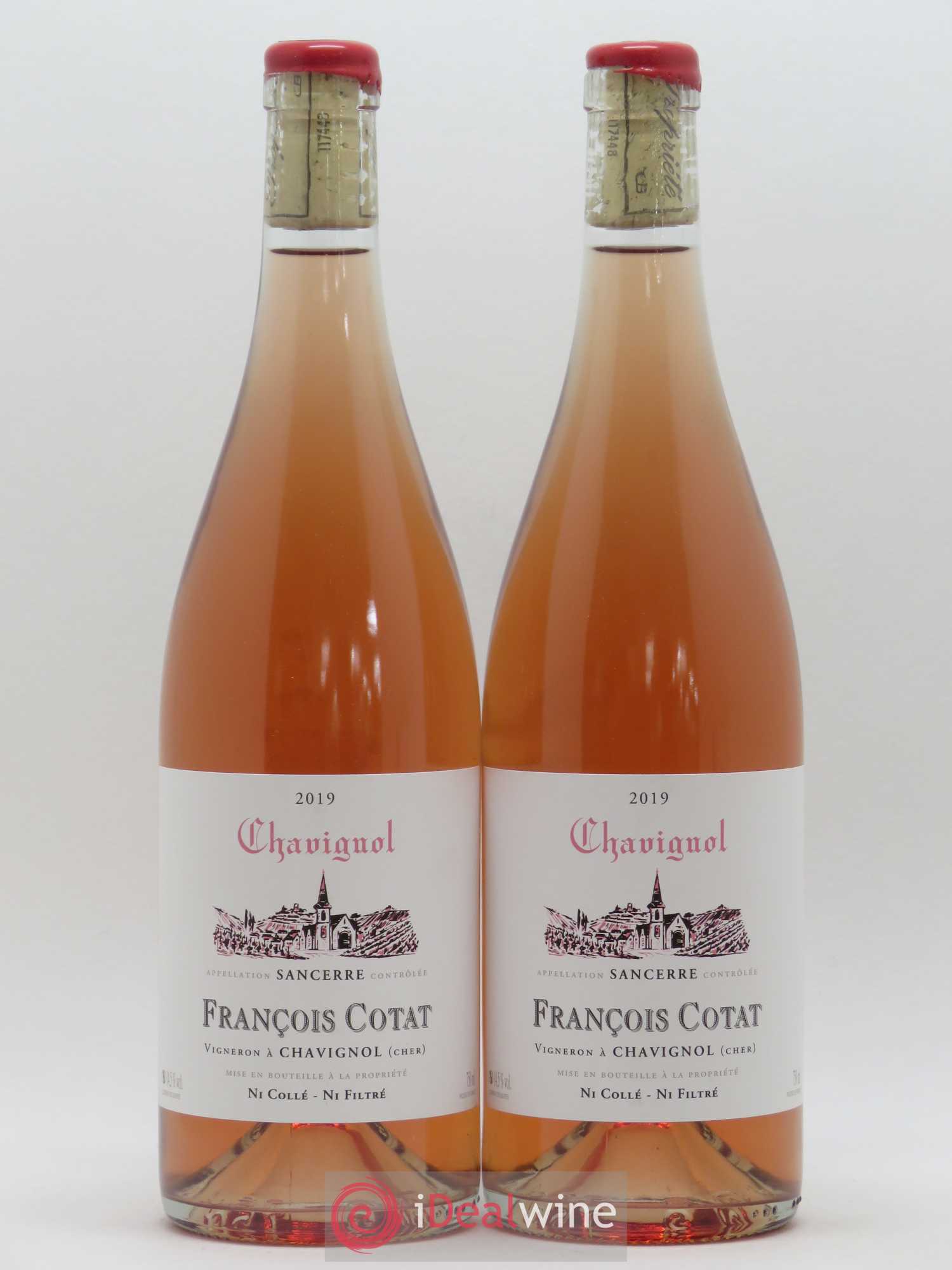 Sancerre François Cotat Chavignol 2019 - Lot de 2 bouteilles - 0