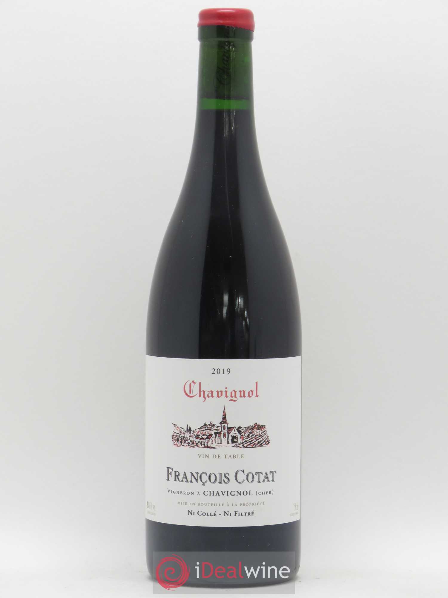 Vin de table - Chavignol François Cotat 2019 - Lot de 1 bouteille - 0
