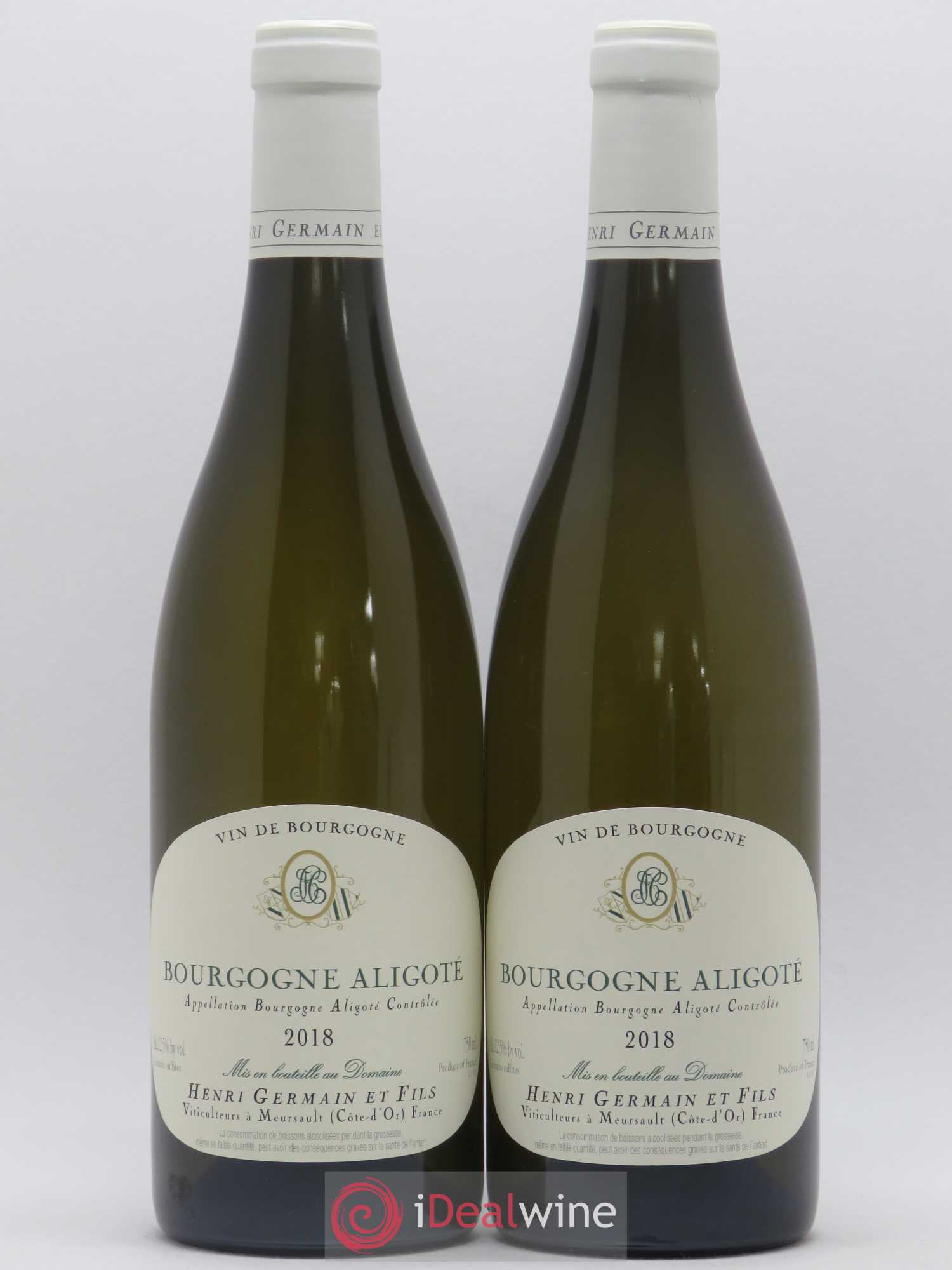 Bourgogne Aligoté Henri Germain 2018 - Posten von 2 Flaschen - 0