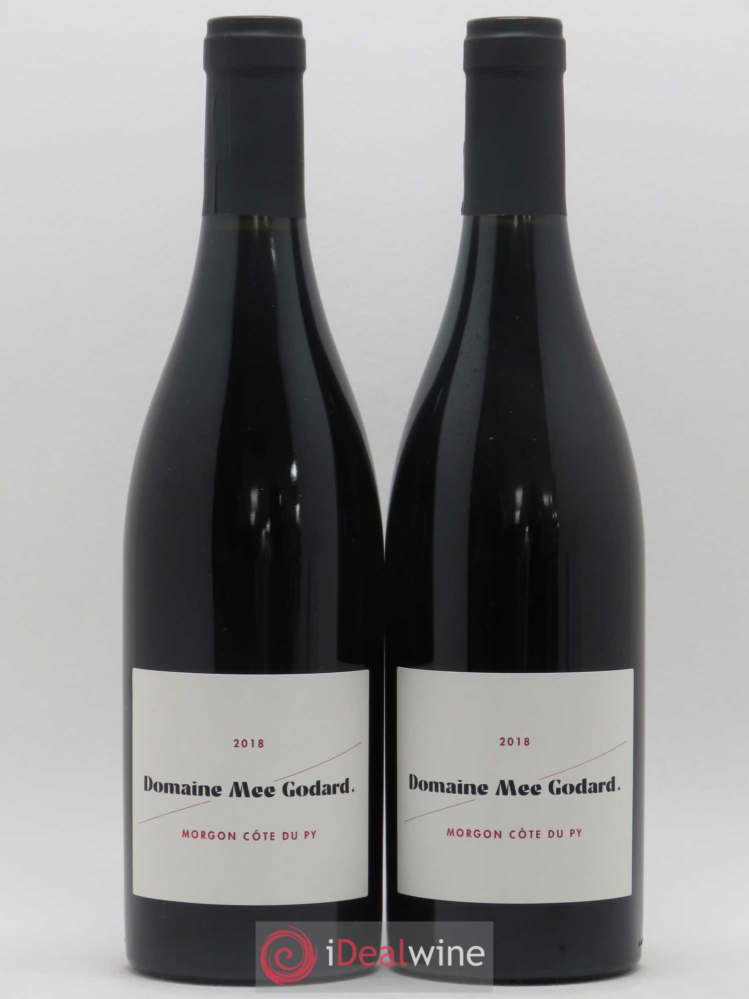 Morgon Côte du Py Mee Godard (sans prix de réserve) 2018 - Lot de 2 bouteilles - 0