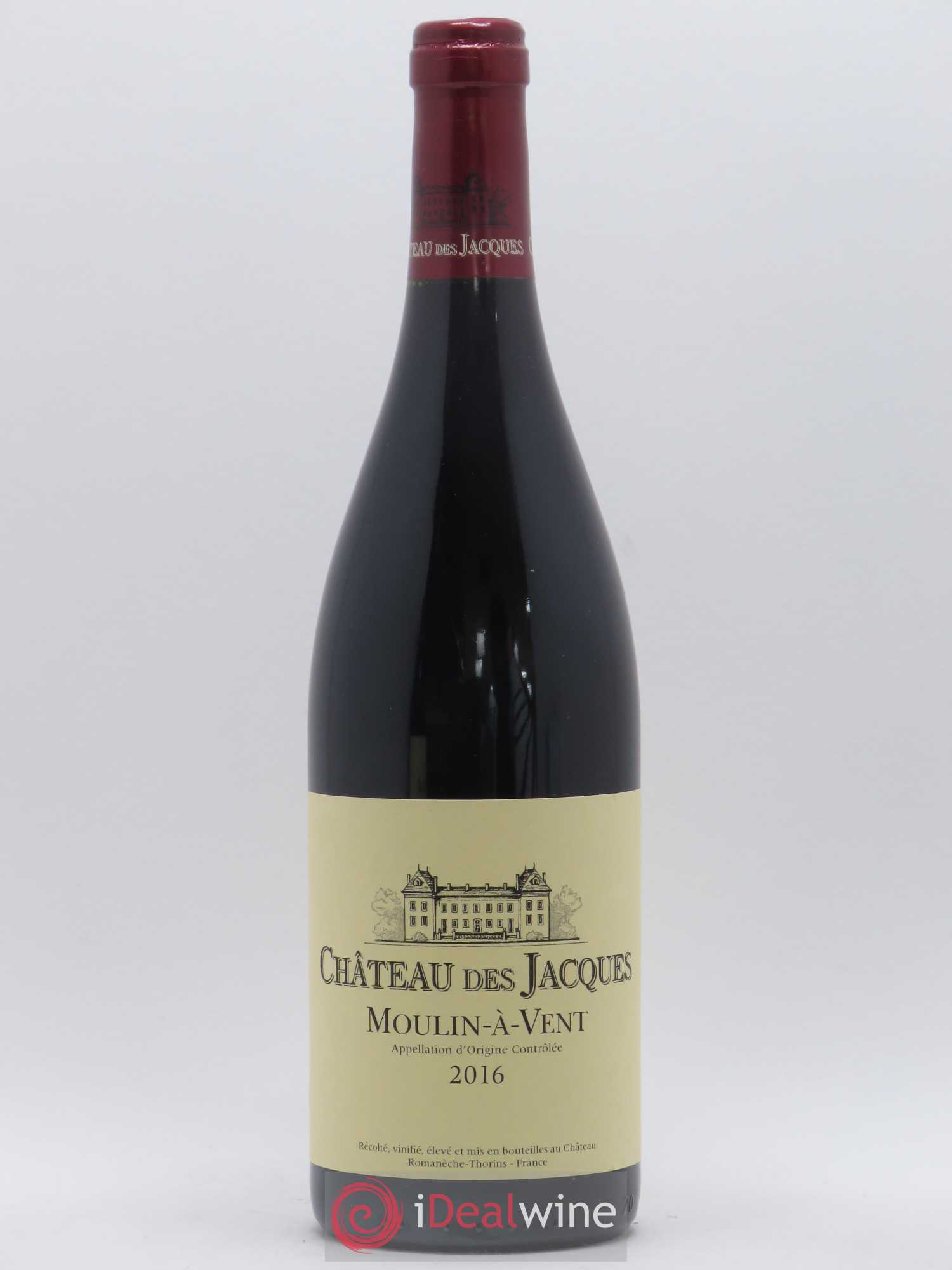 Moulin-à-Vent Château des Jacques 2016 - Lot de 1 bouteille - 0