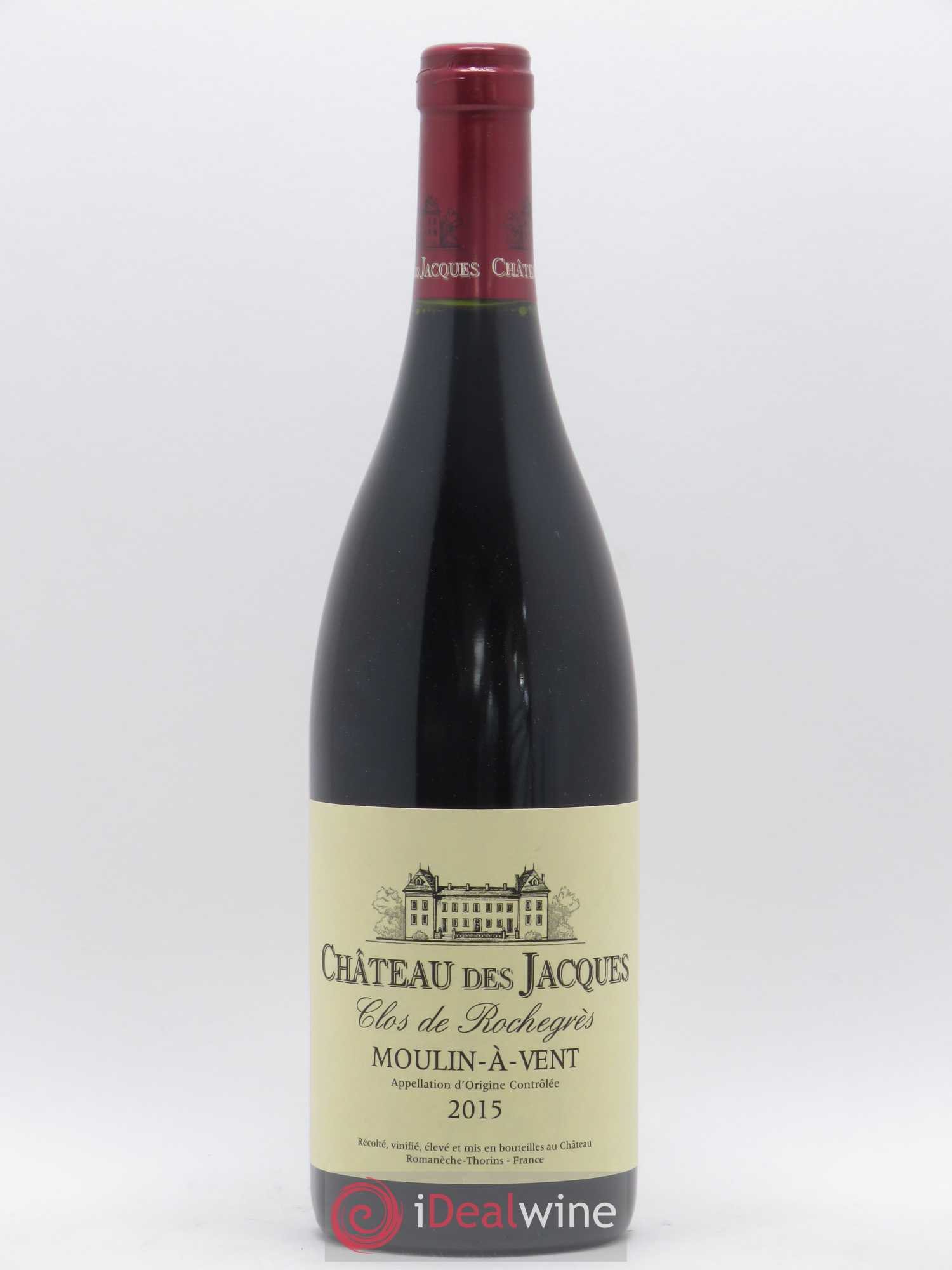 Moulin-à-Vent Clos de Rochegrès Château des Jacques 2015 - Posten von 1 Flasche - 0