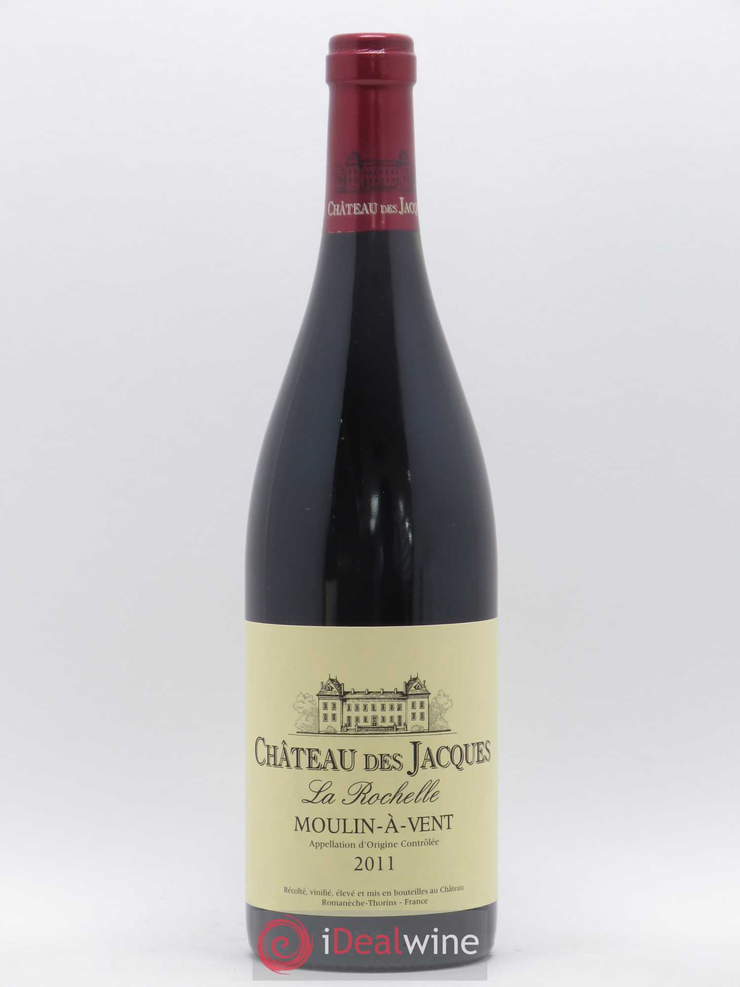 Moulin-à-Vent La Rochelle Château des Jacques 2011 - Lot de 1 bouteille - 0