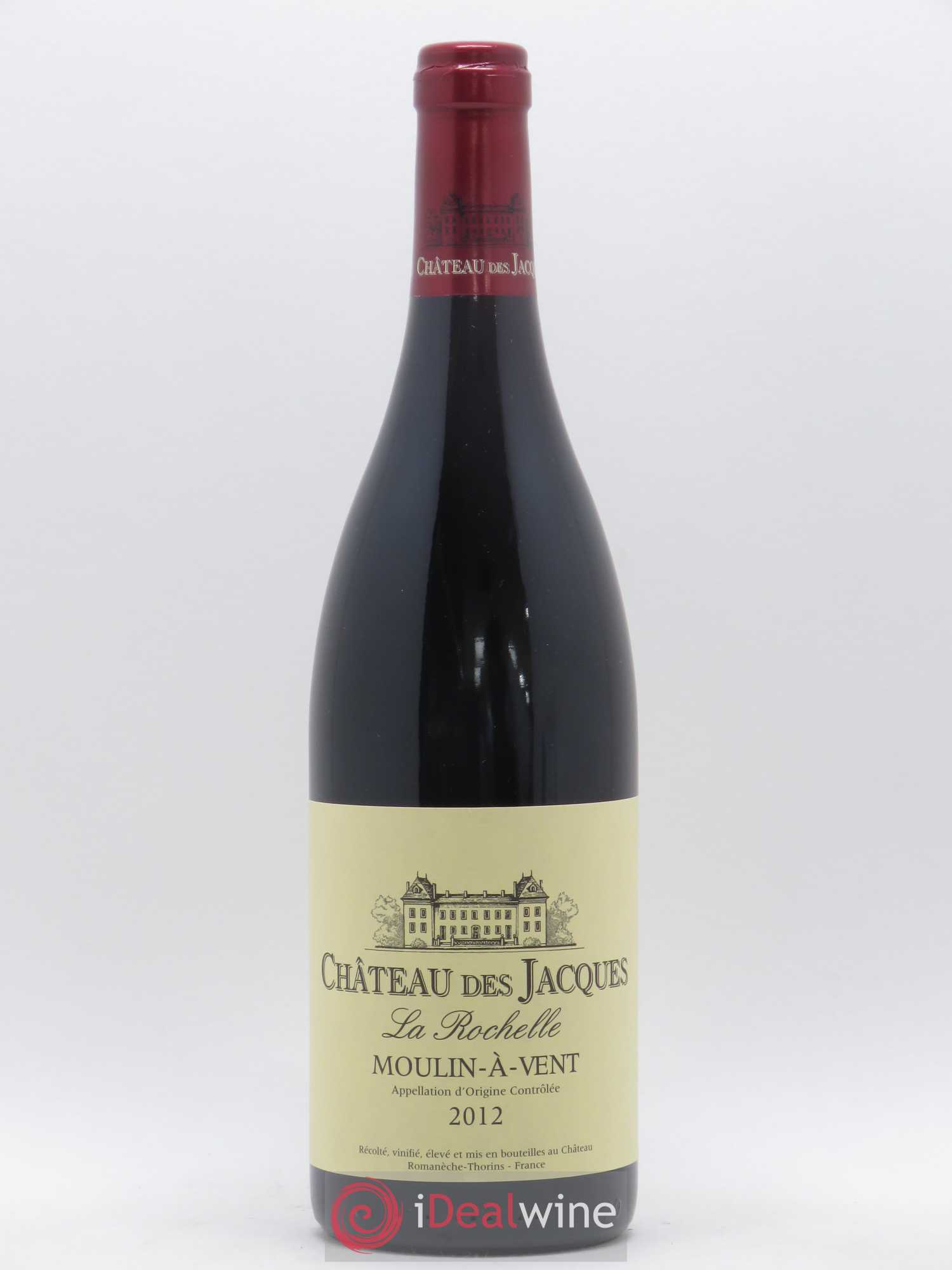Moulin-à-Vent La Rochelle Château des Jacques (sans prix de réserve) 2012 - Lot de 1 bouteille - 0