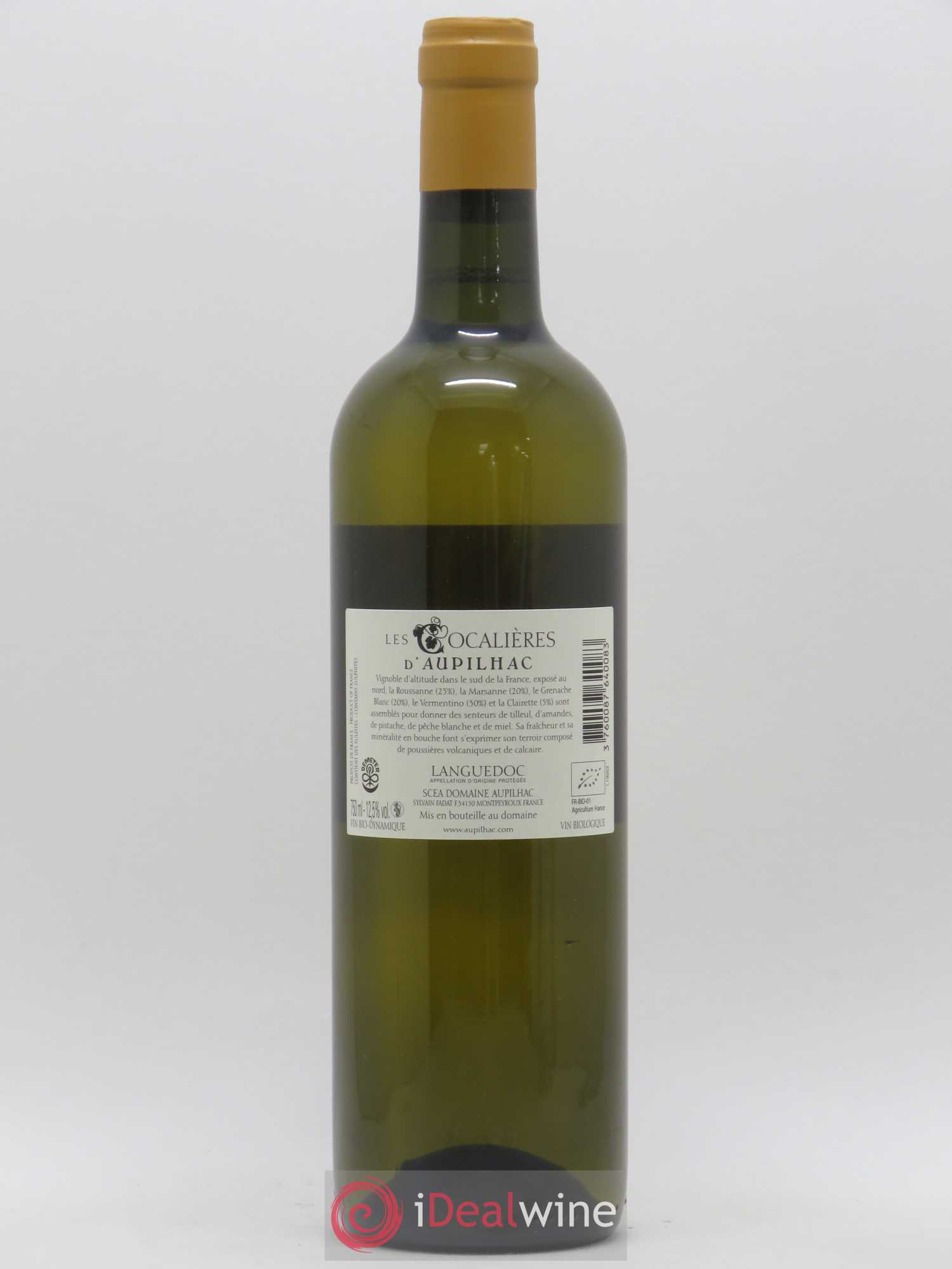 Languedoc Aupilhac (Domaine d') Les Cocalières Sylvain Fadat  (sans prix de réserve) 2019 - Lot de 1 bouteille - 1