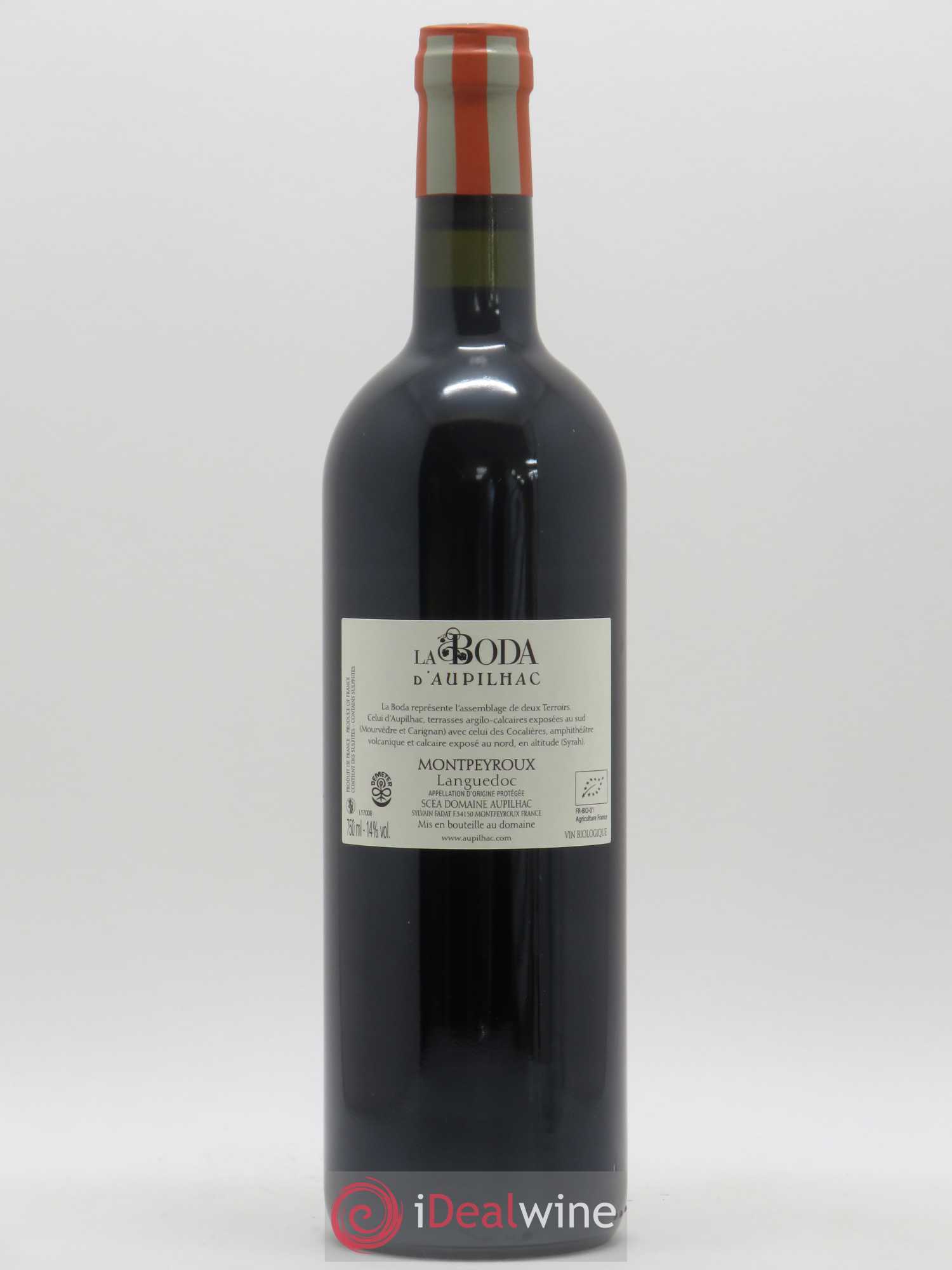 Languedoc Montpeyroux Aupilhac (Domaine d') La Boda Sylvain Fadat 2017 - Lot de 1 bouteille - 1