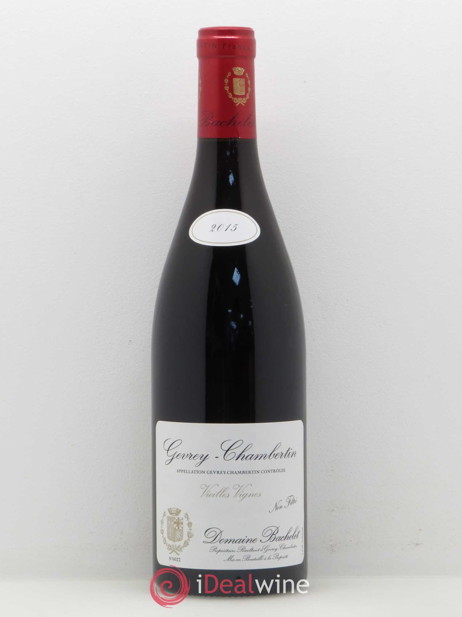 Gevrey-Chambertin Vieilles vignes Denis Bachelet (sans prix de réserve) 2015 - Posten von 1 Flasche - 0