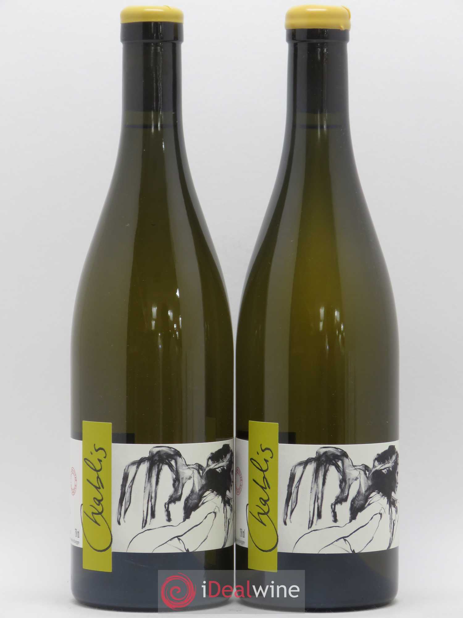 Chablis Vent d'Ange Pattes Loup (Domaine) (sans prix de réserve) 2018 - Lot de 2 bouteilles - 0