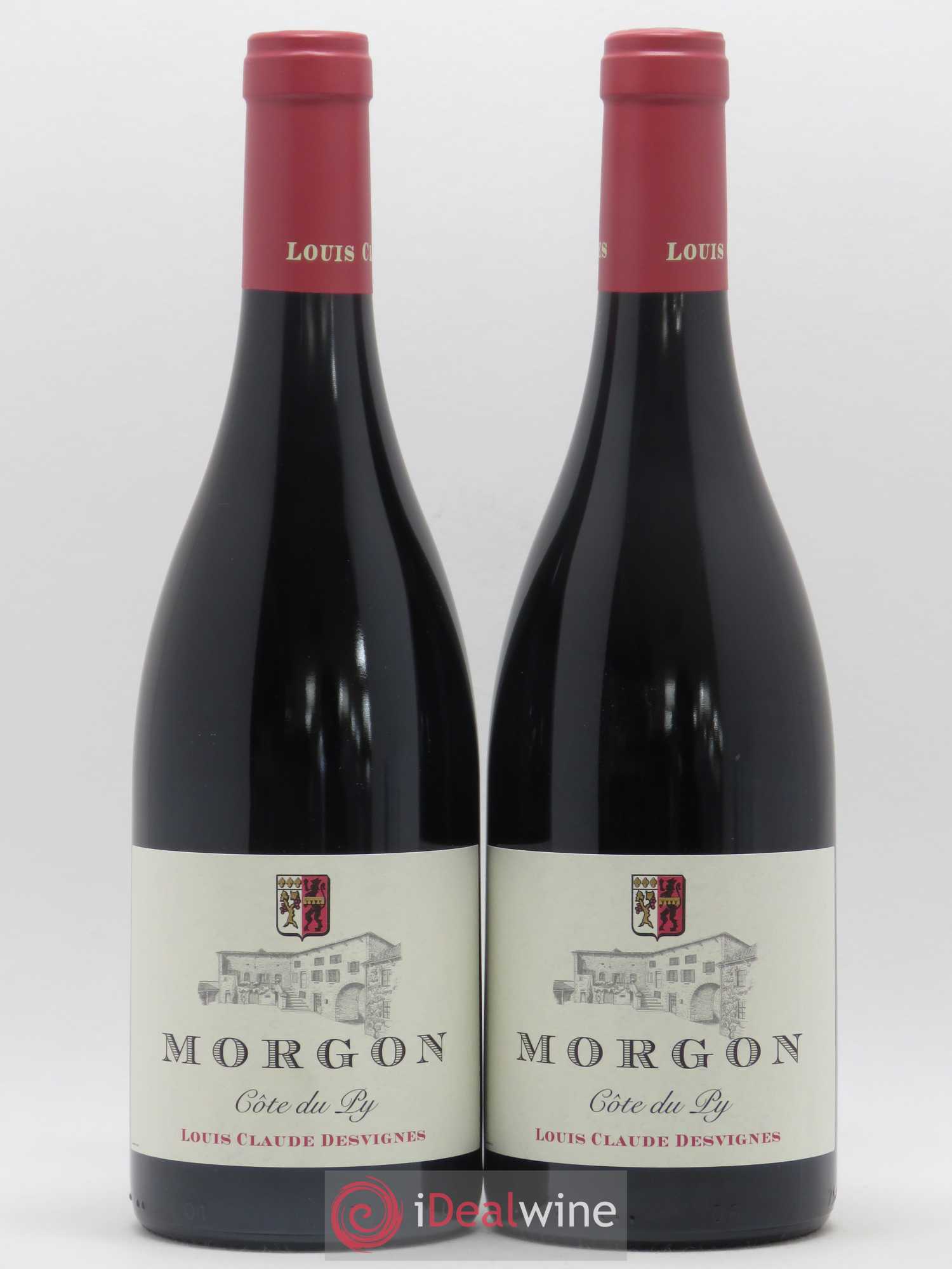 Morgon Côte du Py Louis-Claude Desvignes (sans prix de réserve) 2017 - Lot de 2 bouteilles - 0