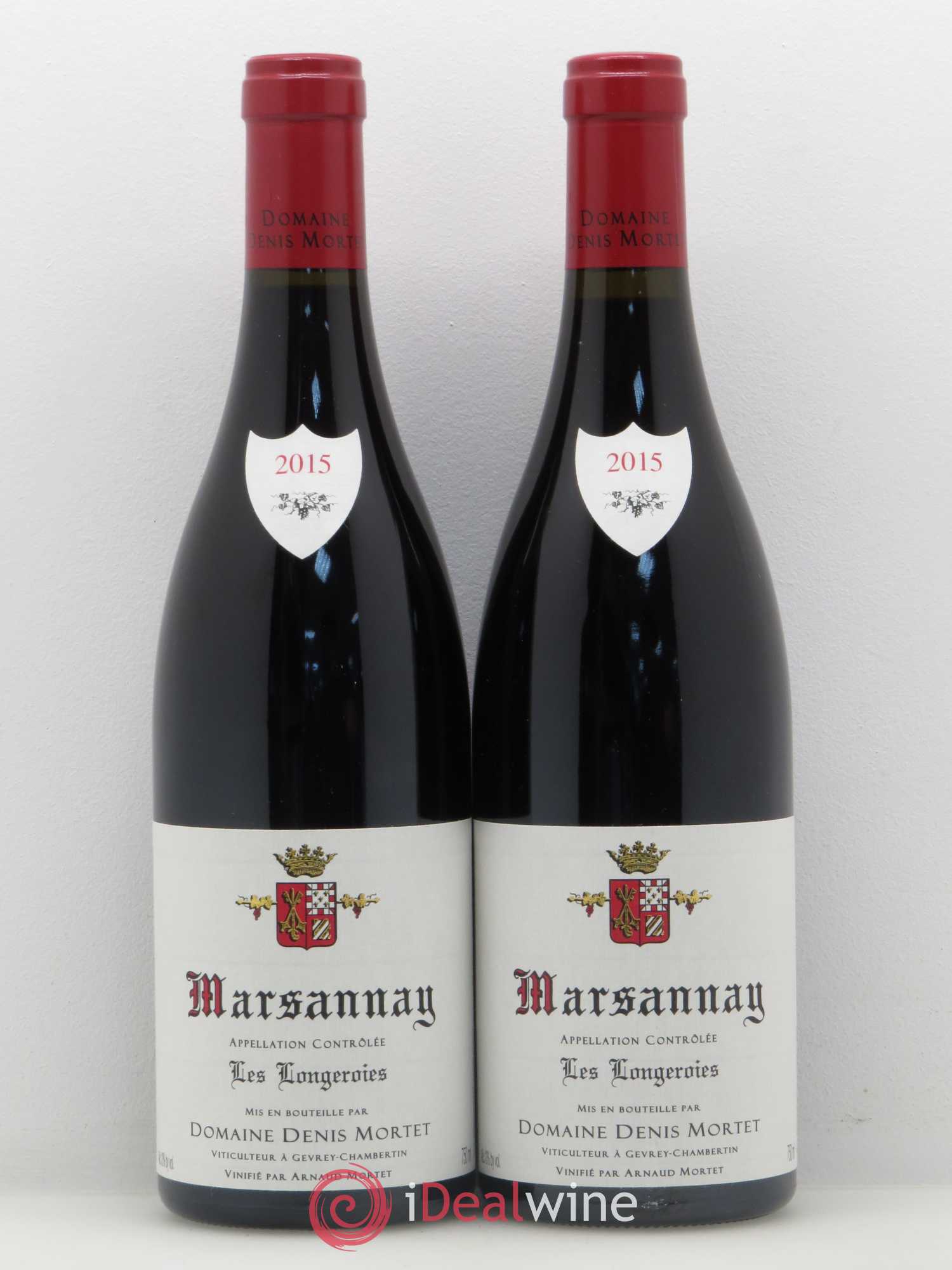 Marsannay Les Longeroies Denis Mortet 2015 - Posten von 2 Flaschen - 0