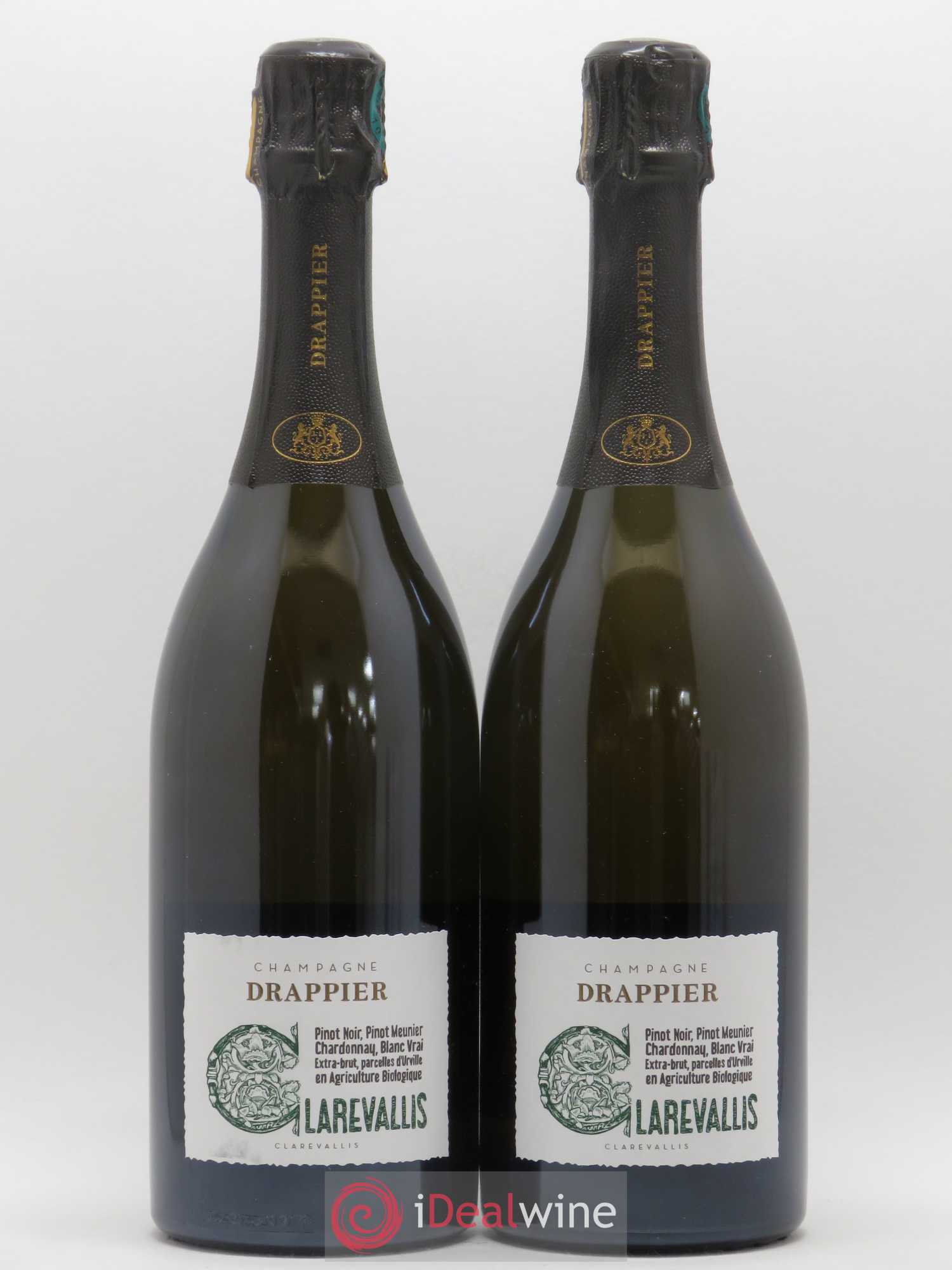 Clarevallis Extra-Brut Drappier - Lot de 2 bouteilles - 0
