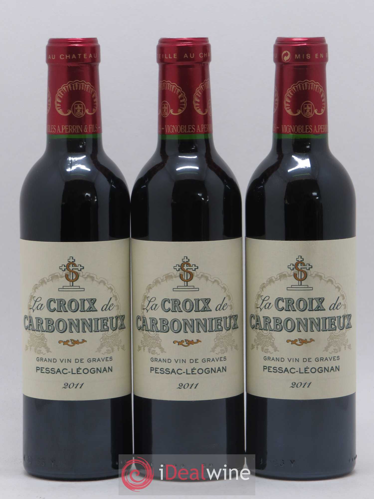 La Croix de Carbonnieux  (sans prix de réserve) 2011 - Lot de 12 demi bouteilles - 2