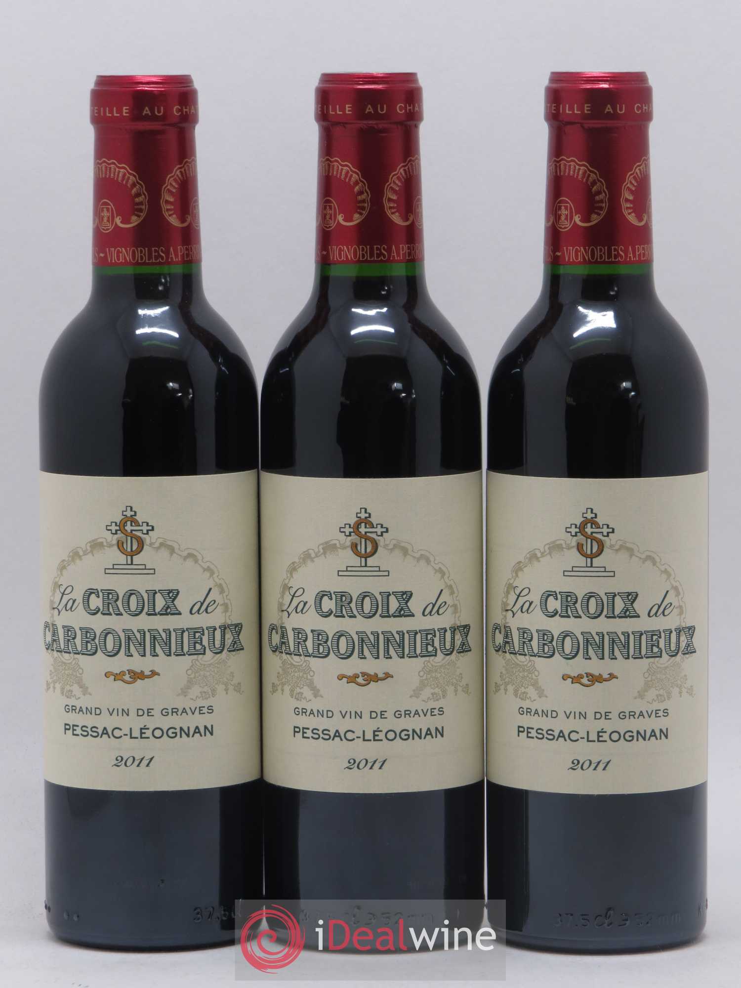 La Croix de Carbonnieux  (sans prix de réserve) 2011 - Lot de 12 demi bouteilles - 3