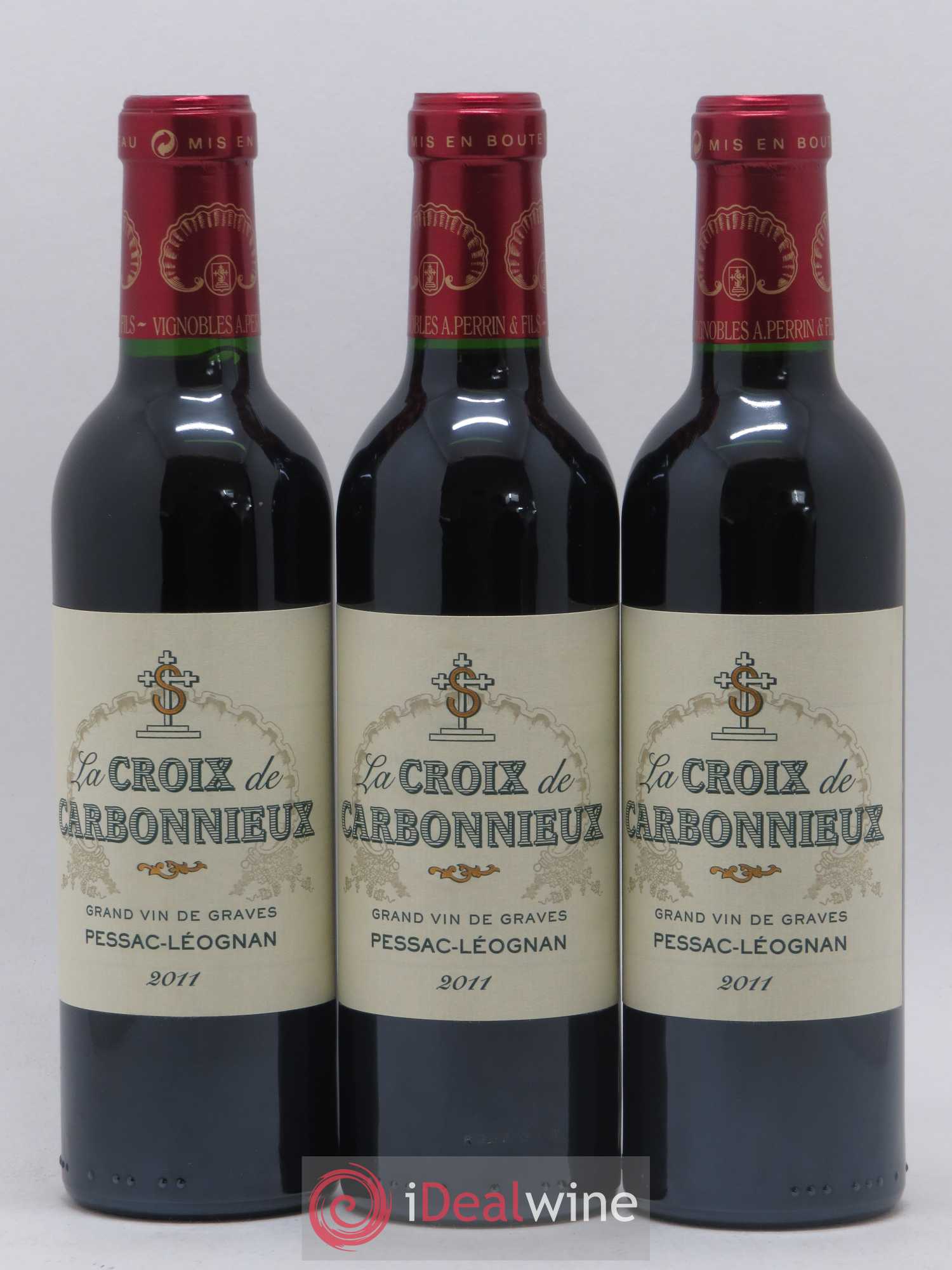 La Croix de Carbonnieux  (sans prix de réserve) 2011 - Lot de 12 demi bouteilles - 4