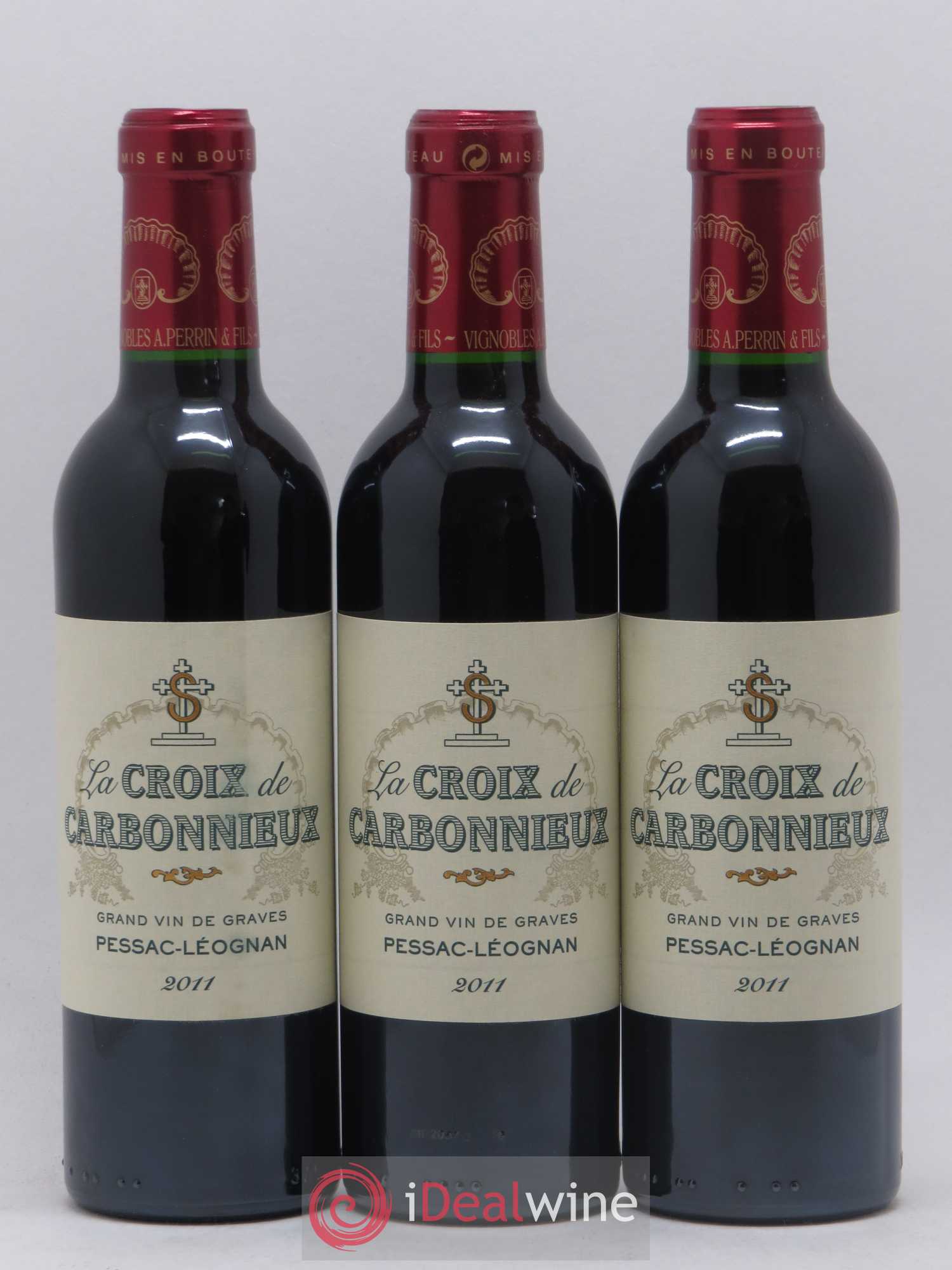 La Croix de Carbonnieux (sans prix de réserve) 2011 - Lot de 6 demi bouteilles - 2