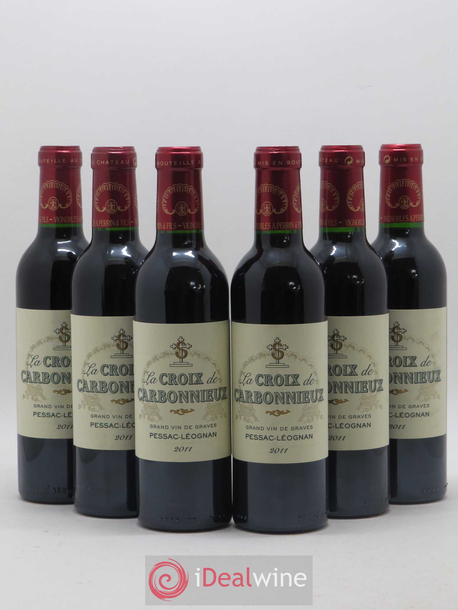 La Croix de Carbonnieux (sans prix de réserve) 2011 - Lot de 6 demi bouteilles - 0