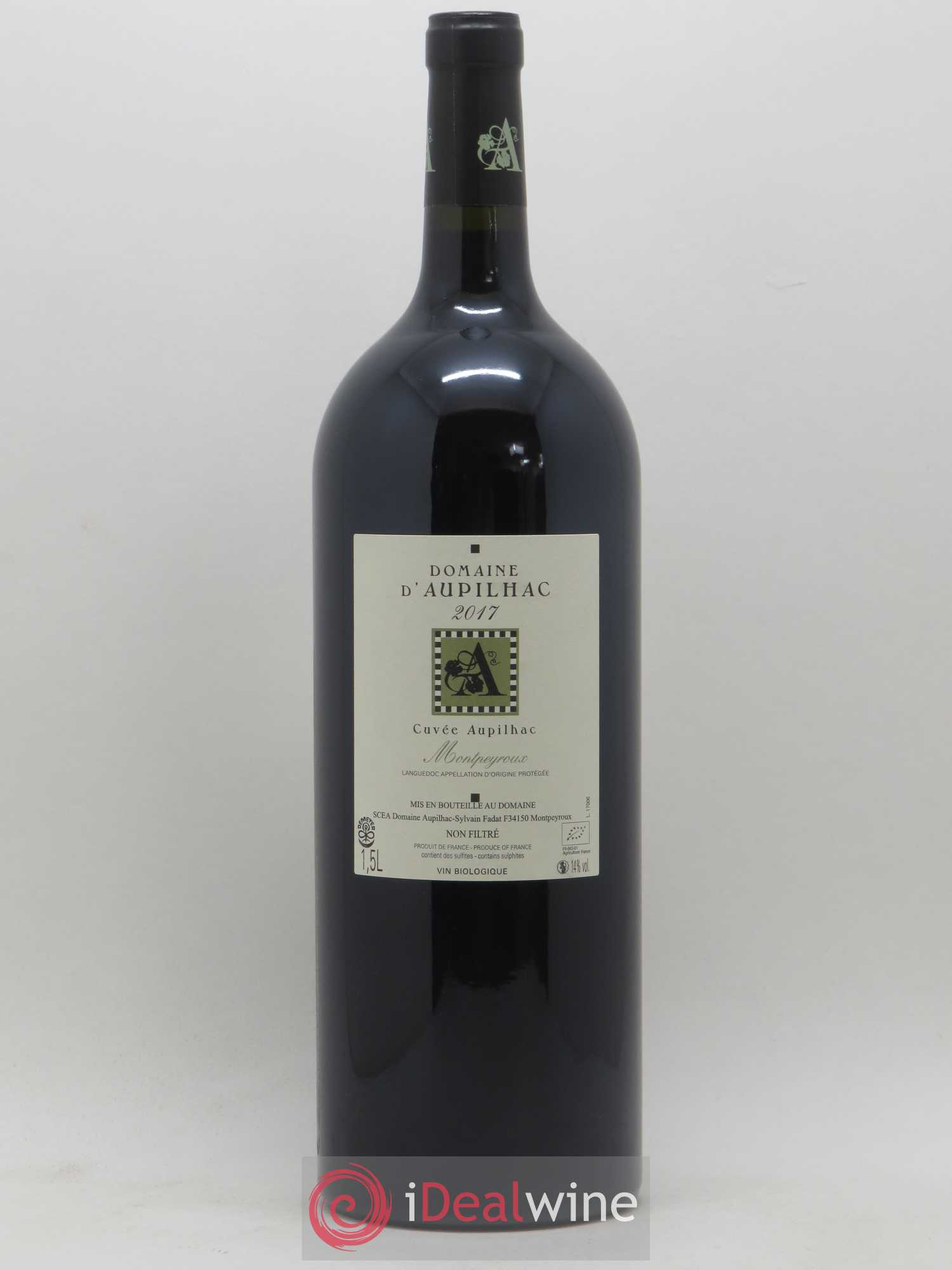 Languedoc Montpeyroux Aupilhac (Domaine d') Sylvain Fadat (sans prix de réserve) 2017 - Lot de 1 magnum - 0