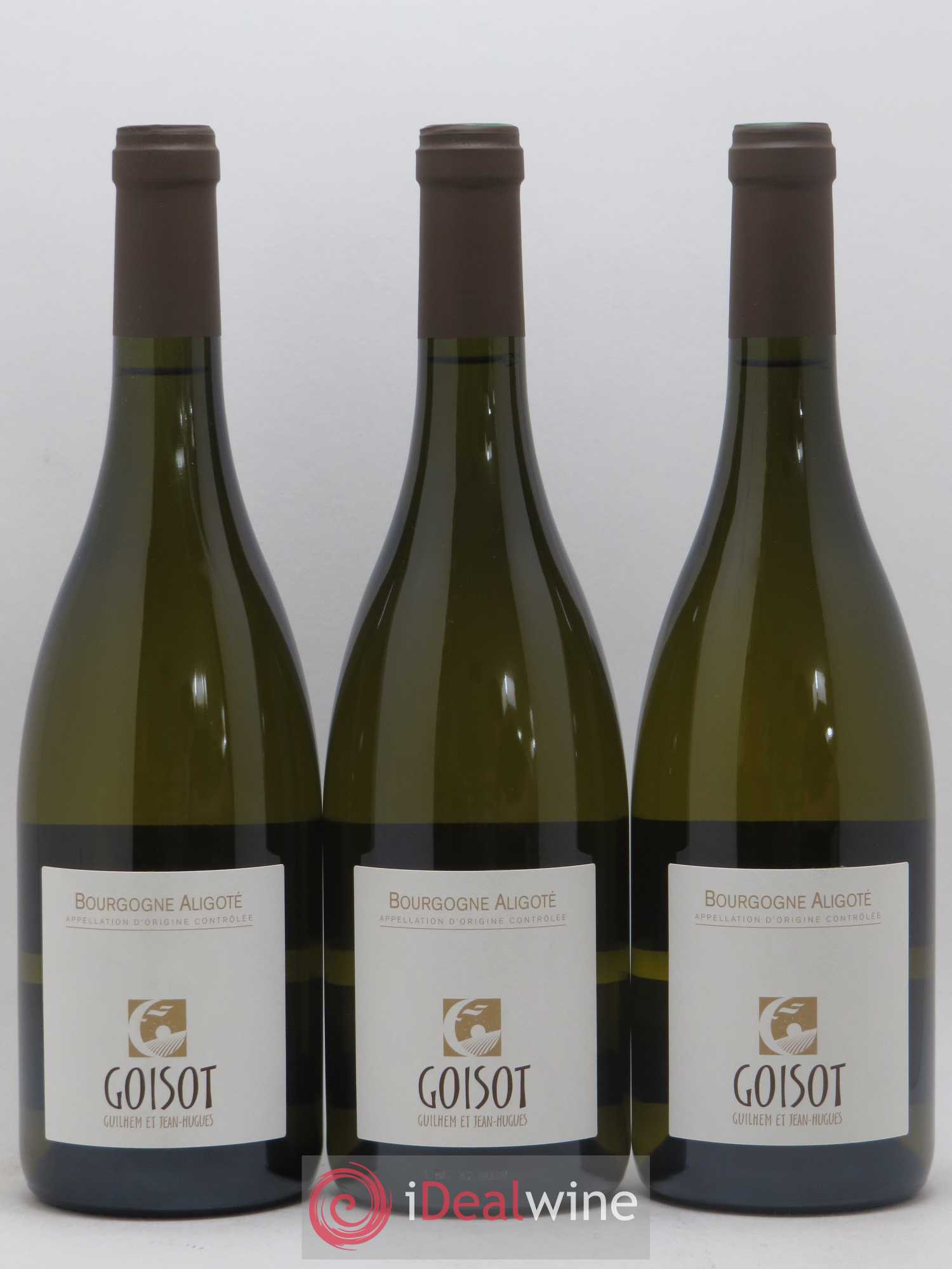 Bourgogne aligoté Domaine Goisot (sans prix de réserve) 2018 - Posten von 3 Flaschen - 0