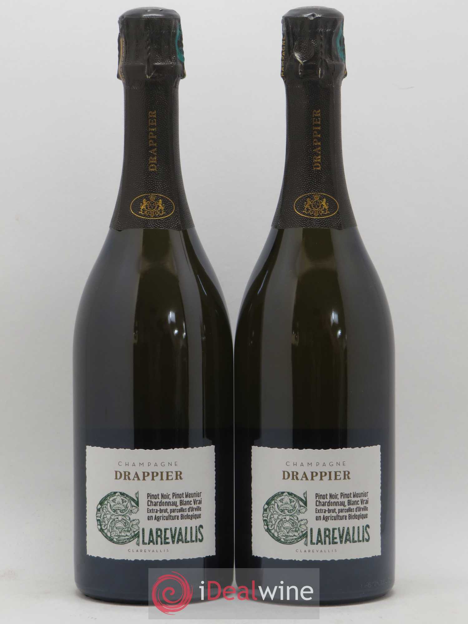 Clarevallis Extra-Brut Drappier - Lot de 2 bouteilles - 0