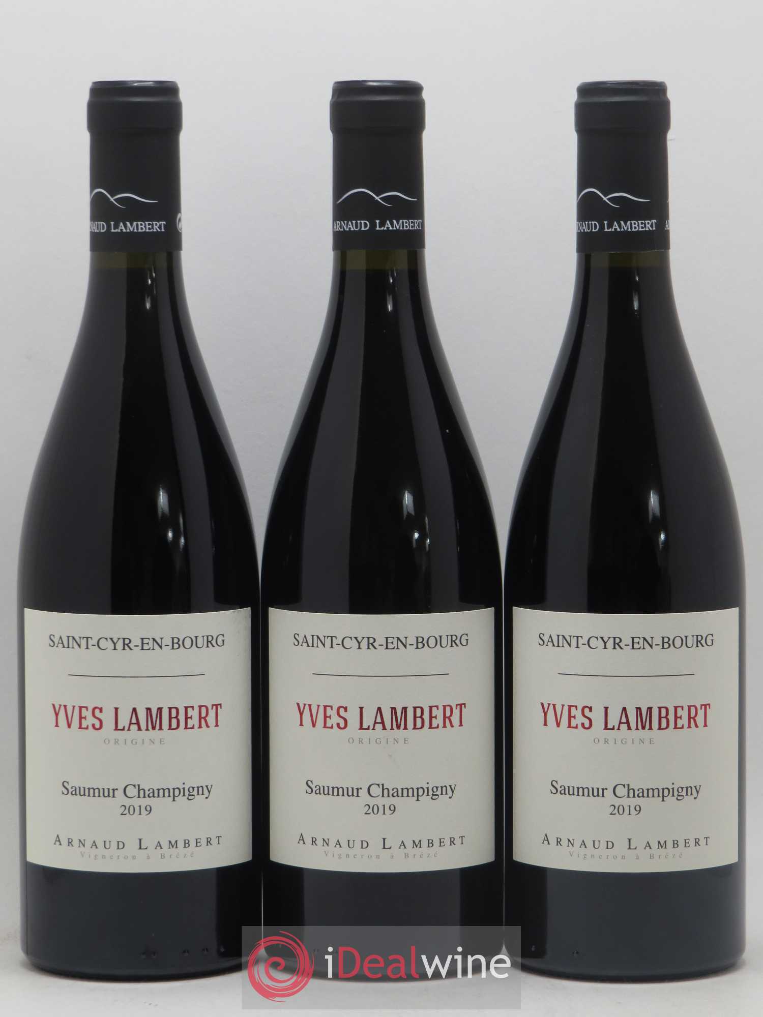 Saumur-Champigny Yves Lambert Domaine Arnaud Lambert (sans prix de réserve) 2019 - Lot de 3 bouteilles - 0