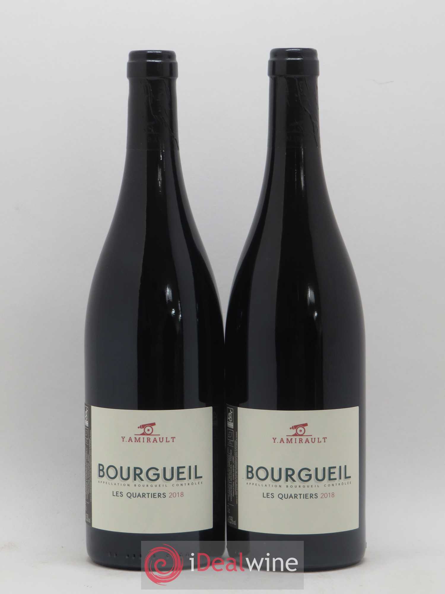 Bourgueil Les Quartiers Yannick Amirault (Domaine) 2018 - Lot de 2 bouteilles - 0