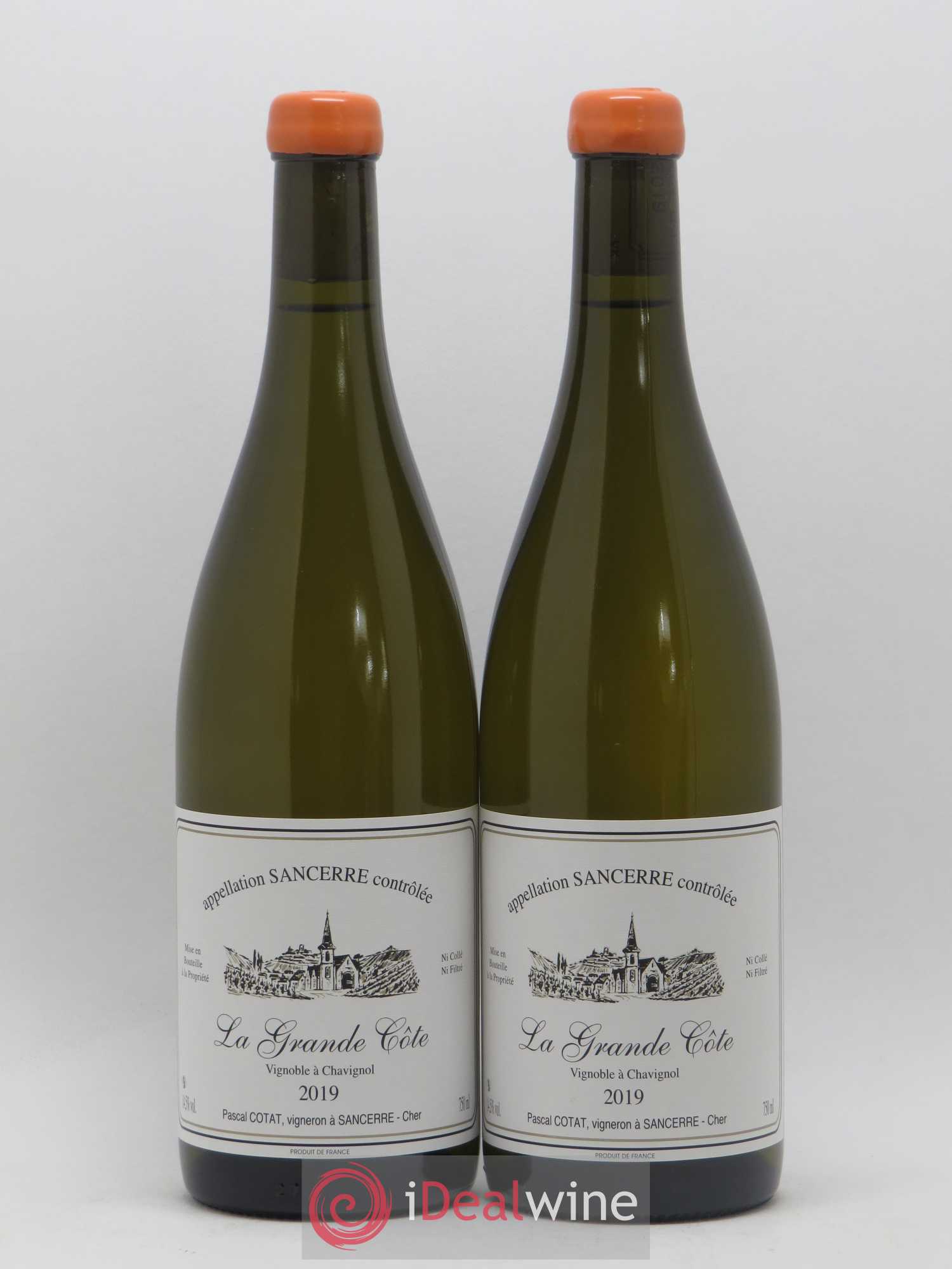 Sancerre La Grande Côte Pascal Cotat 2019 - Lot de 2 bouteilles - 0