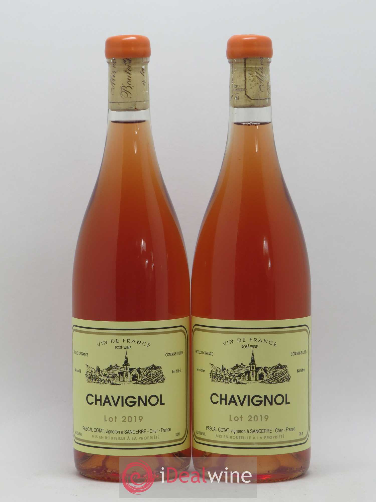 Vin de France Chavignol Pascal Cotat 2019 - Lot de 2 bouteilles - 0