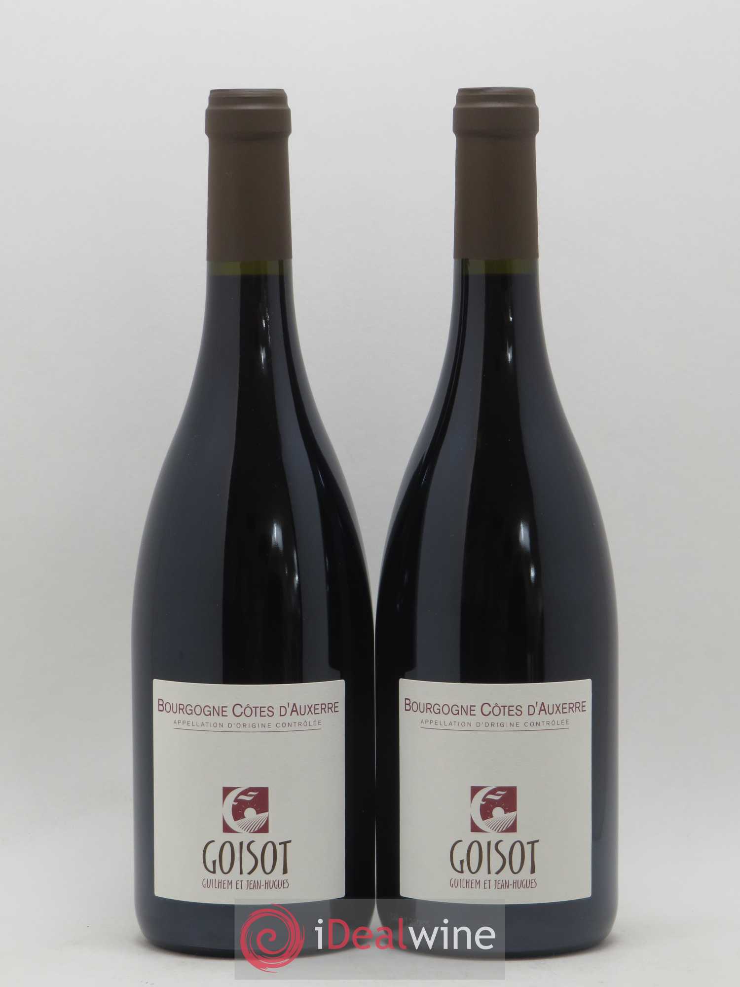 Bourgogne Côtes d'Auxerre Domaine Goisot (sans prix de réserve) 2018 - Posten von 2 Flaschen - 0