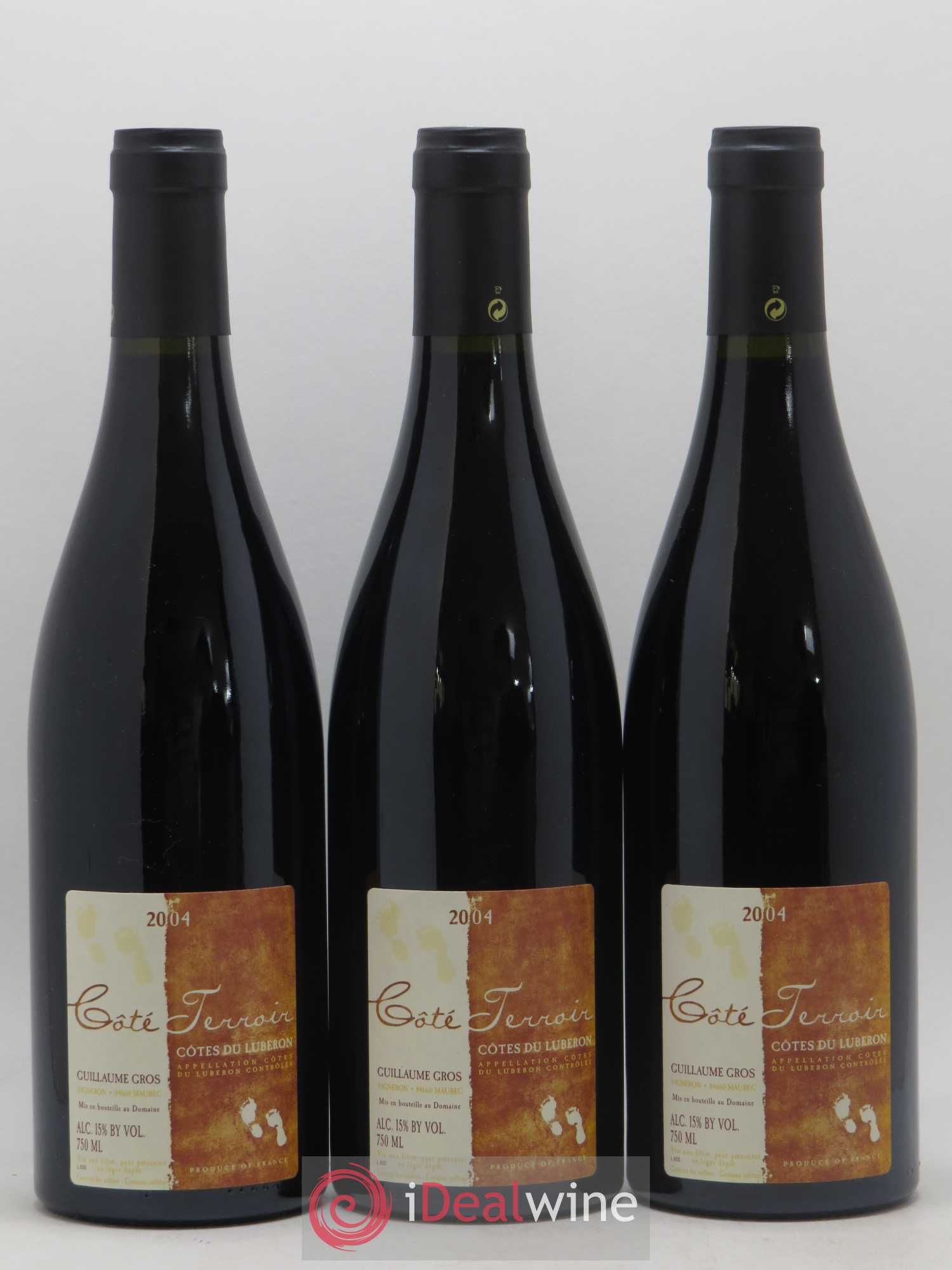 Luberon Domaine Antonin Côte Terroir (sans prix de réserve) 2004 - Posten von 6 Flaschen - 2