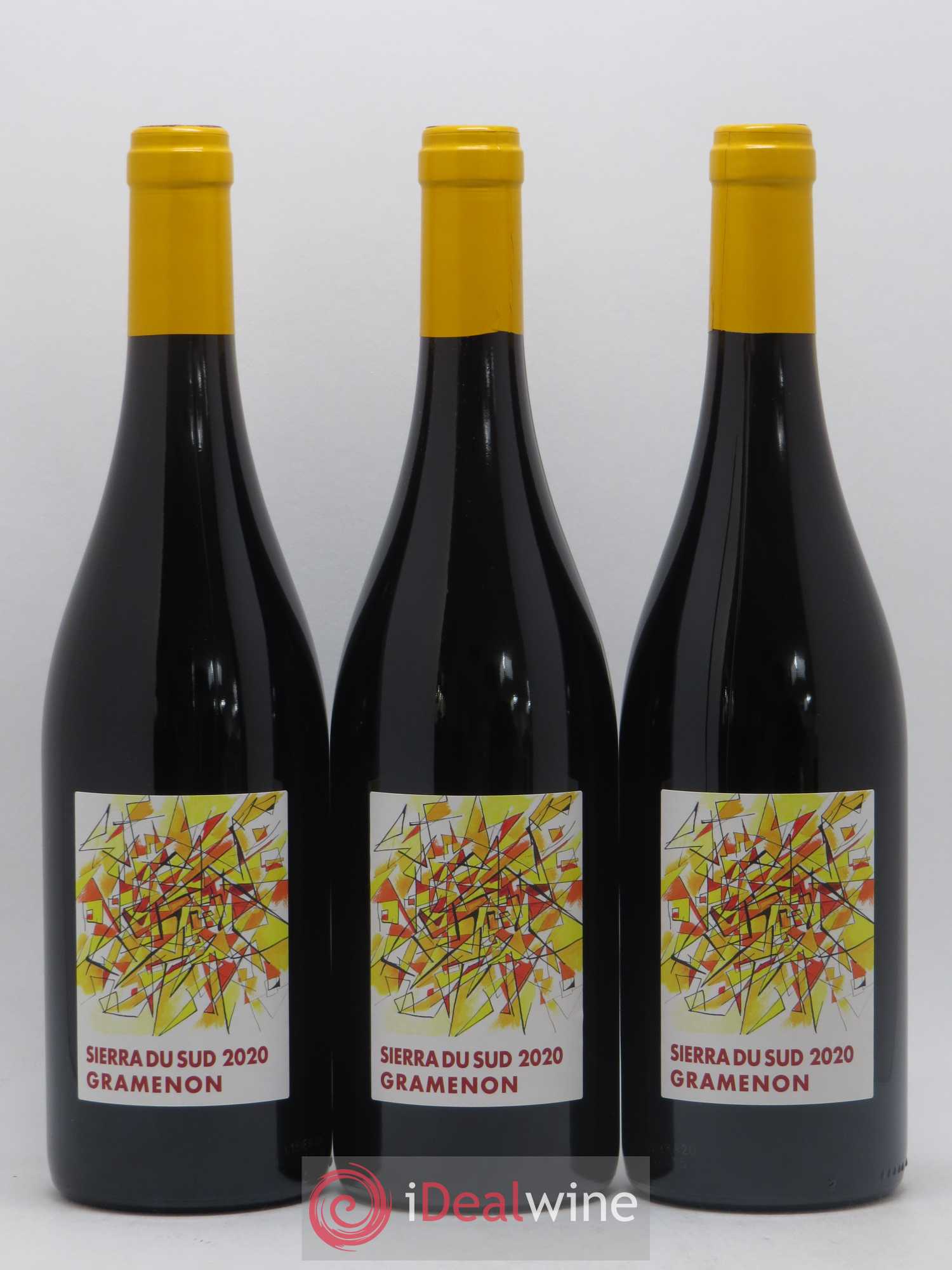 Côtes-du-Rhône Sierra du Sud Gramenon (Domaine) 2020 - Lot de 3 bouteilles - 0
