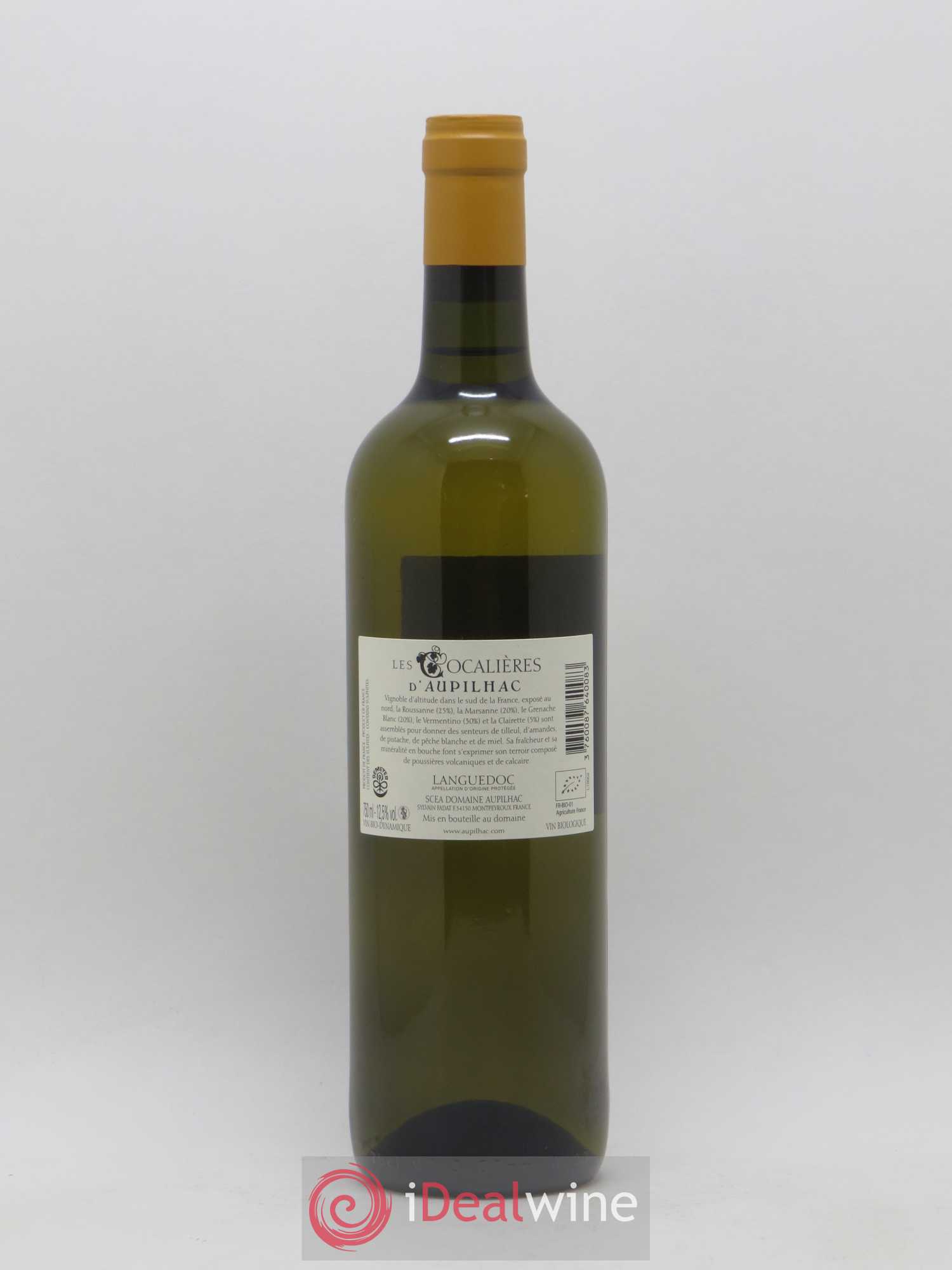 Languedoc Aupilhac (Domaine d') Les Cocalières Sylvain Fadat (sans prix de réserve) 2019 - Lot de 1 bouteille - 1