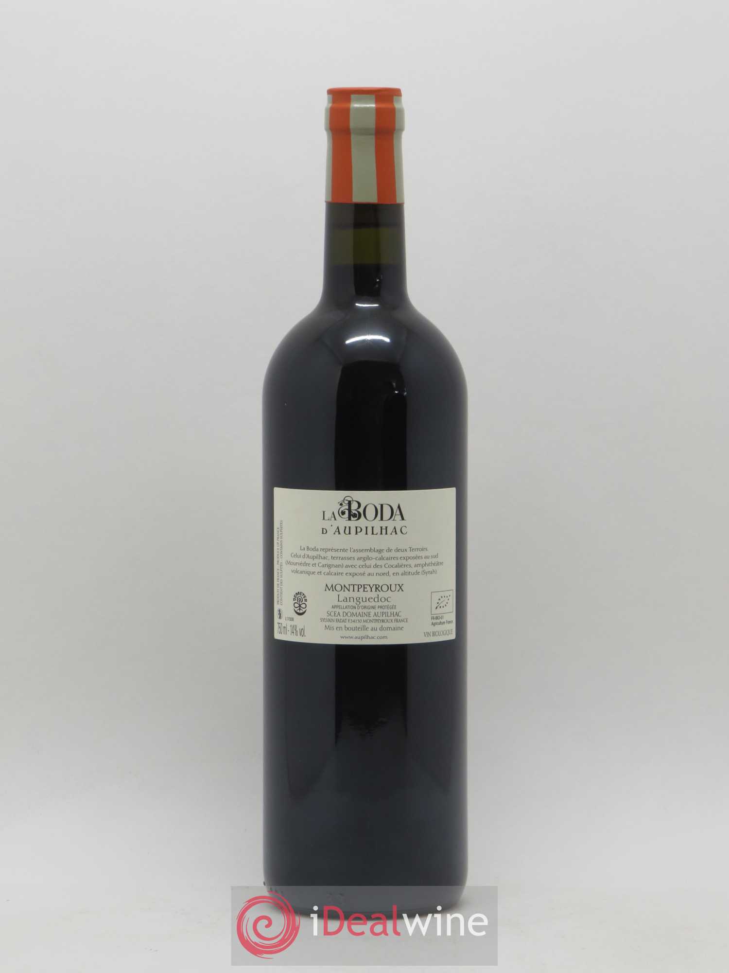 Languedoc Montpeyroux Aupilhac (Domaine d') La Boda Sylvain Fadat 2017 - Lot de 1 bouteille - 1