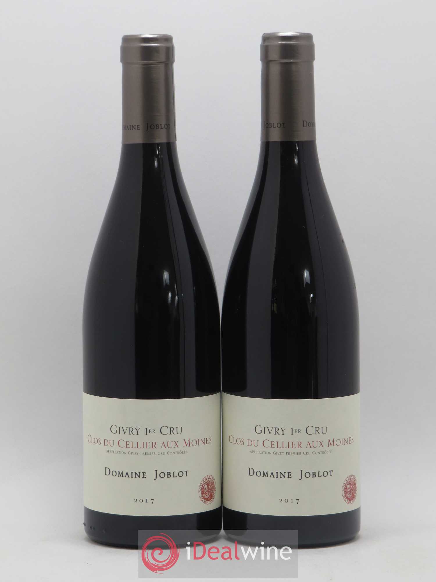 Givry 1er Cru Clos du Cellier aux Moines Joblot (Domaine) 2017 - Lot de 2 bouteilles - 0