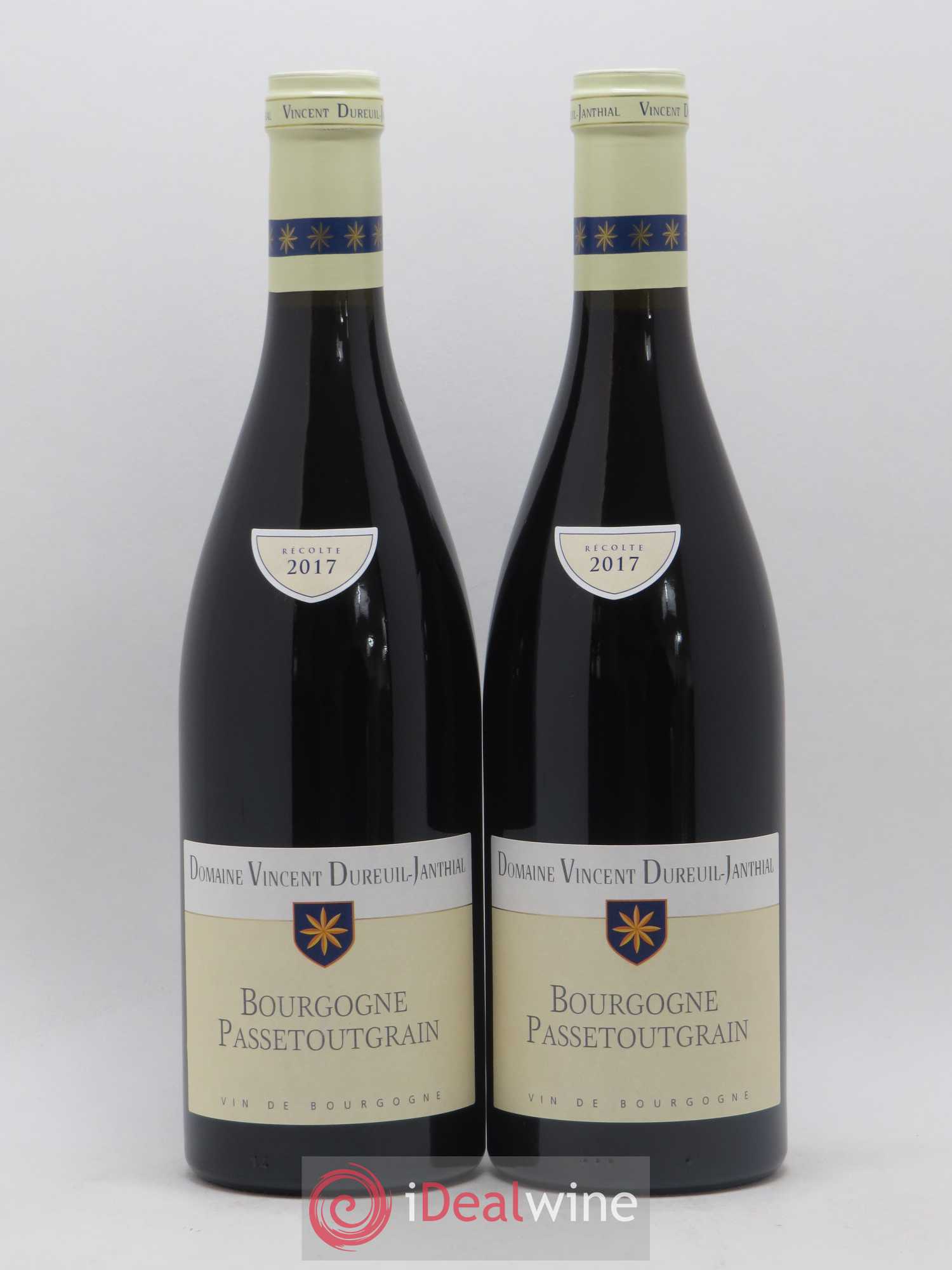 Bourgogne Passetoutgrain Vincent Dureuil Janthial (sans prix de réserve) 2017 - Posten von 2 Flaschen - 0