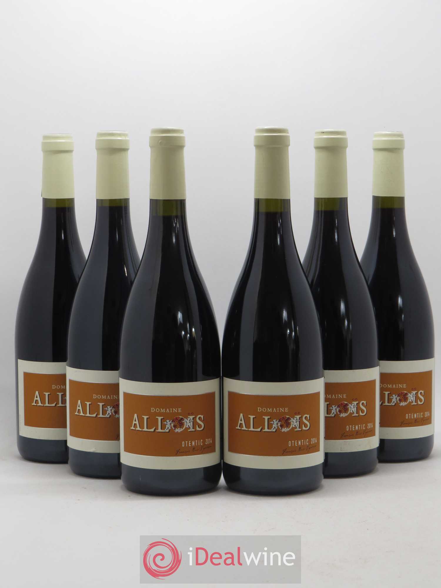 Ventoux Otentic Domaine Allois (sans prix de réserve) 2014 - Posten von 6 Flaschen - 0