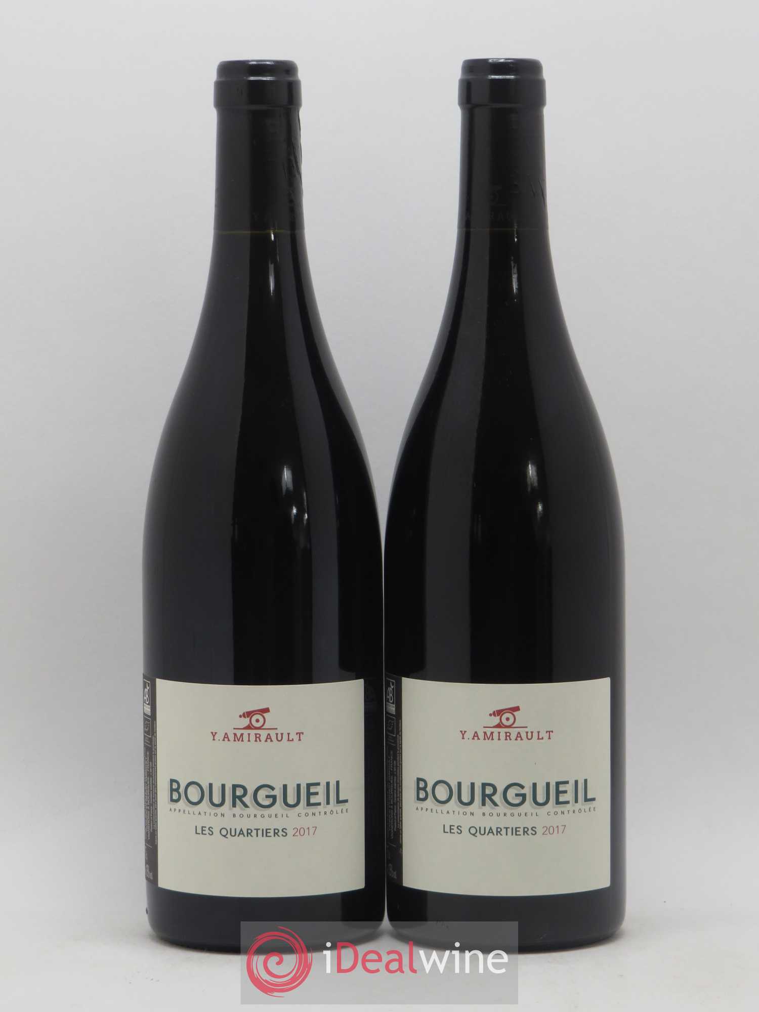 Bourgueil Les Quartiers Yannick Amirault (Domaine) 2017 - Lot de 2 bouteilles - 0